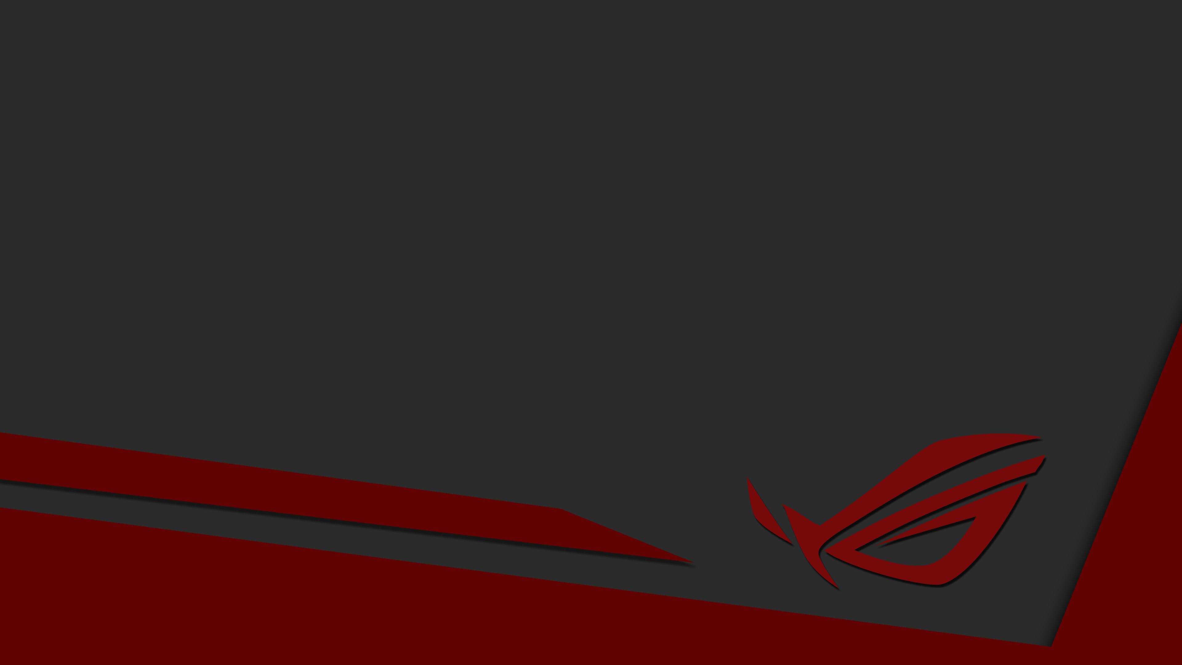 Republic of Gamers logo on dark background HD Wallpaper