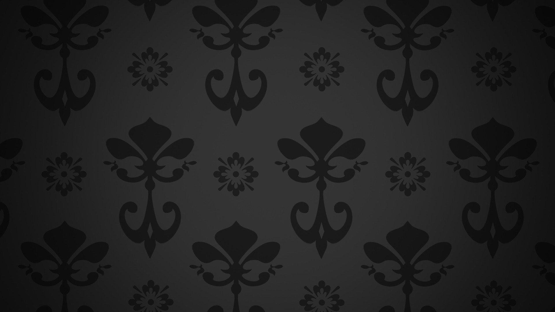 Dark floral damask pattern HD Wallpaper