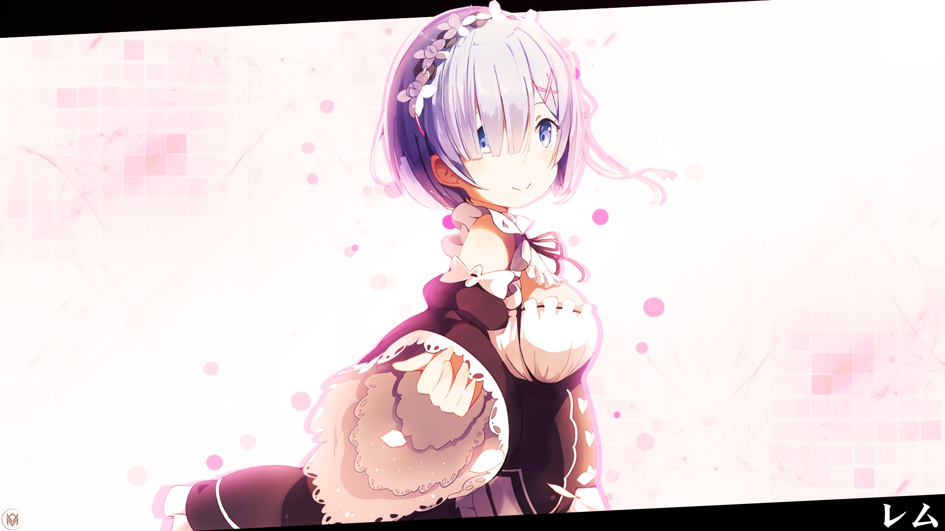 Rem from Re:Zero HD Wallpaper