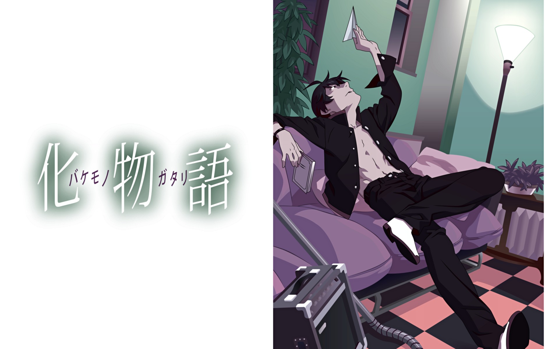 Koyomi Araragi from Monogatari Series HD Wallpaper