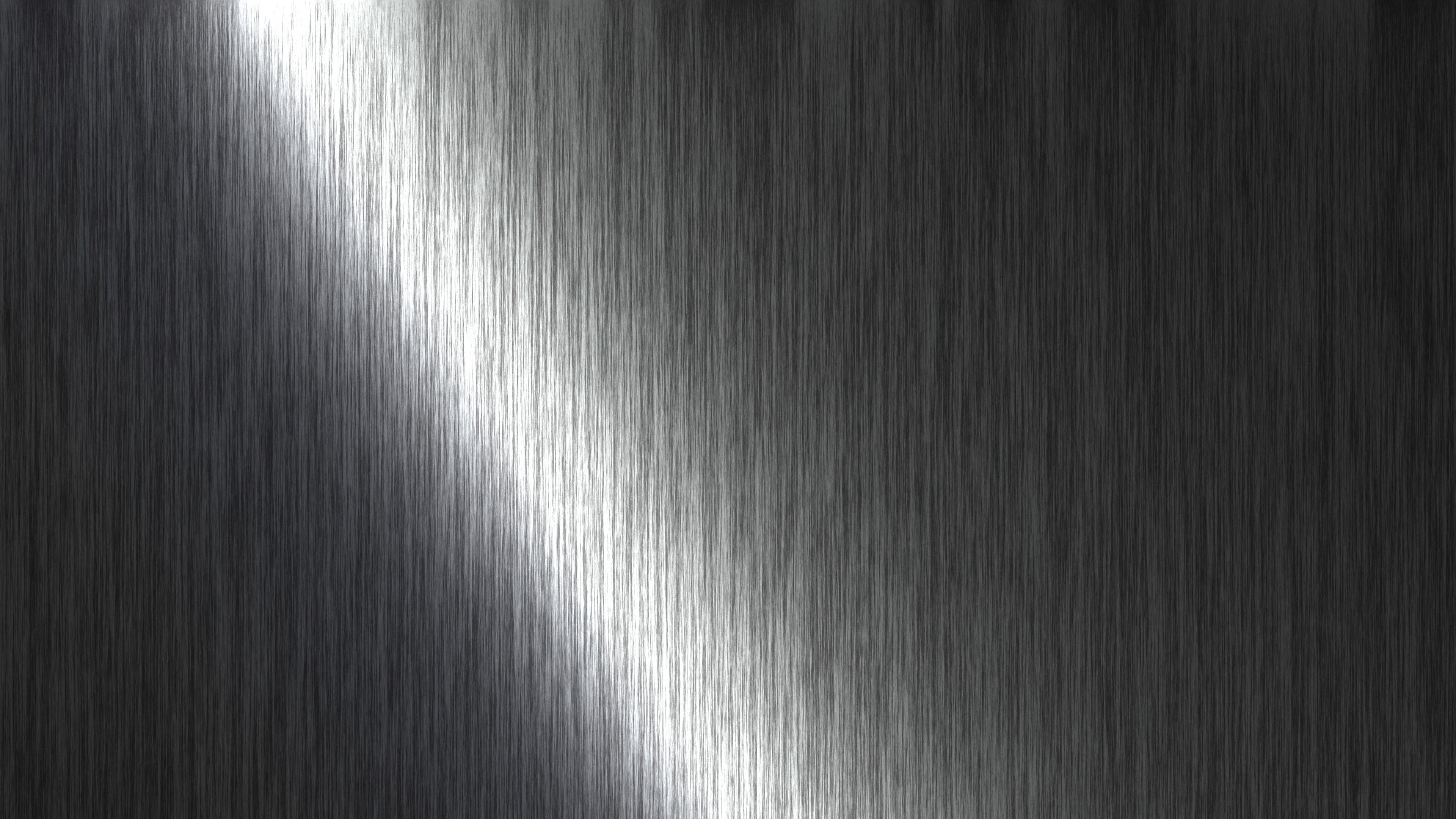 Brushed metal texture with light reflection HD Wallpaper