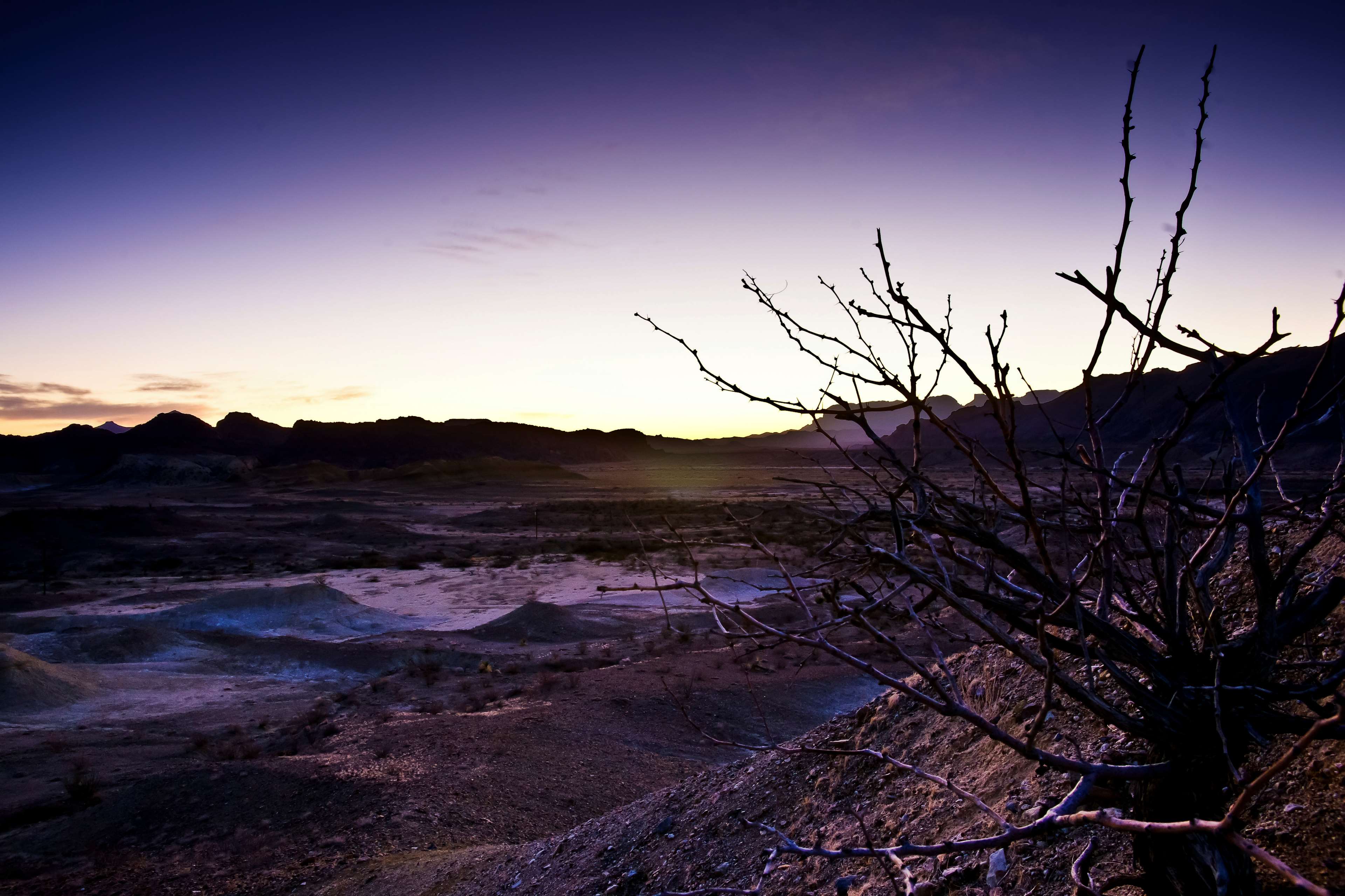 Big Bend desert sunrise 4K HD Wallpaper