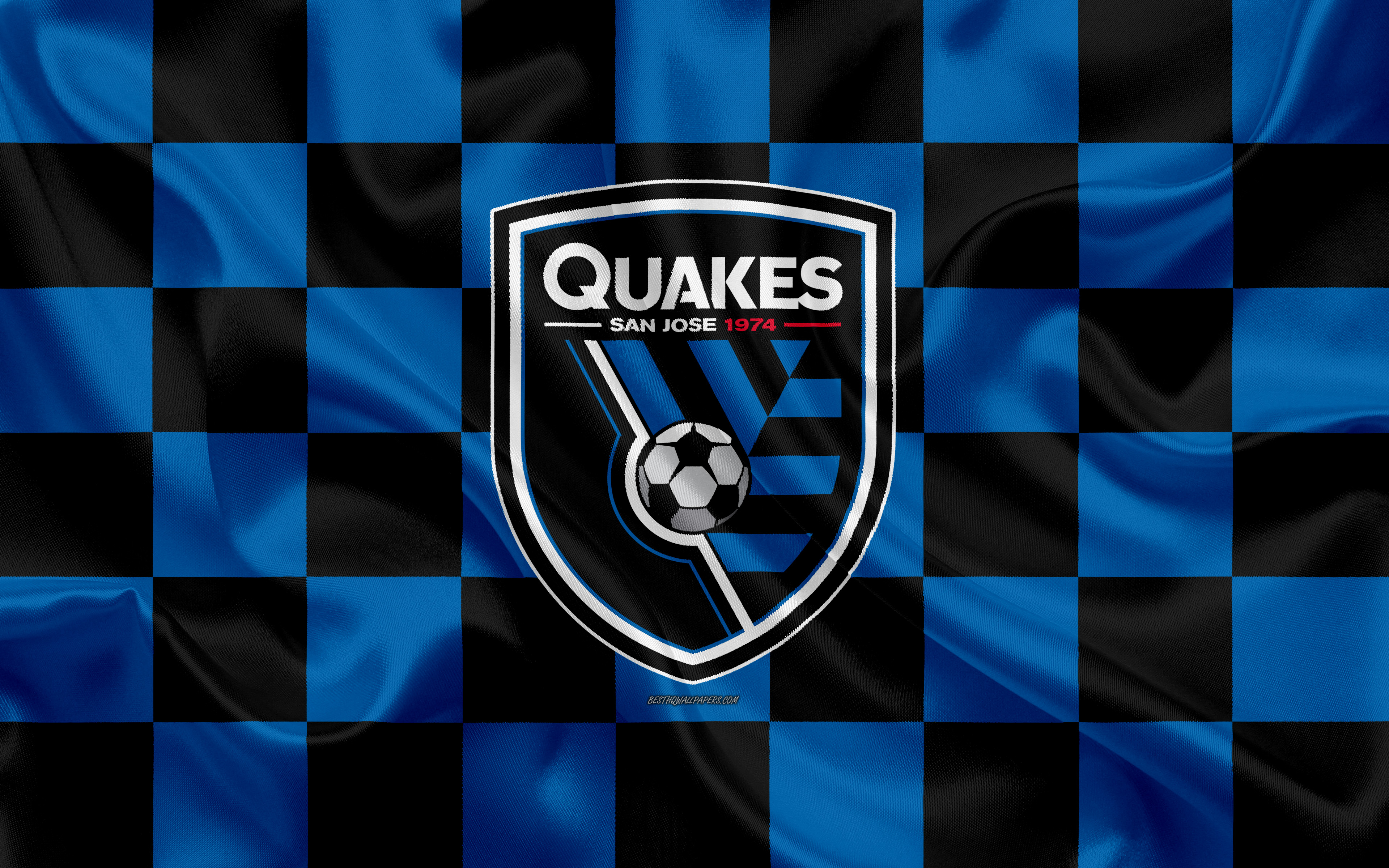 San Jose Earthquakes MLS Logo HD Wallpaper