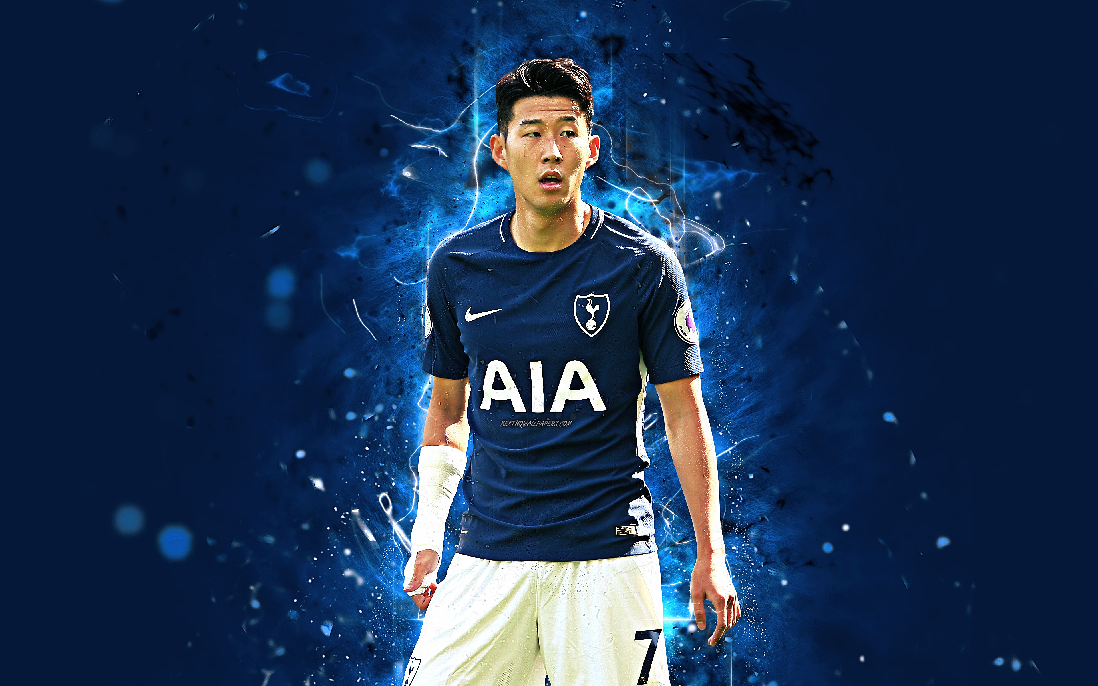 Son Heung-Min of Tottenham Hotspur F.C. HD Wallpaper