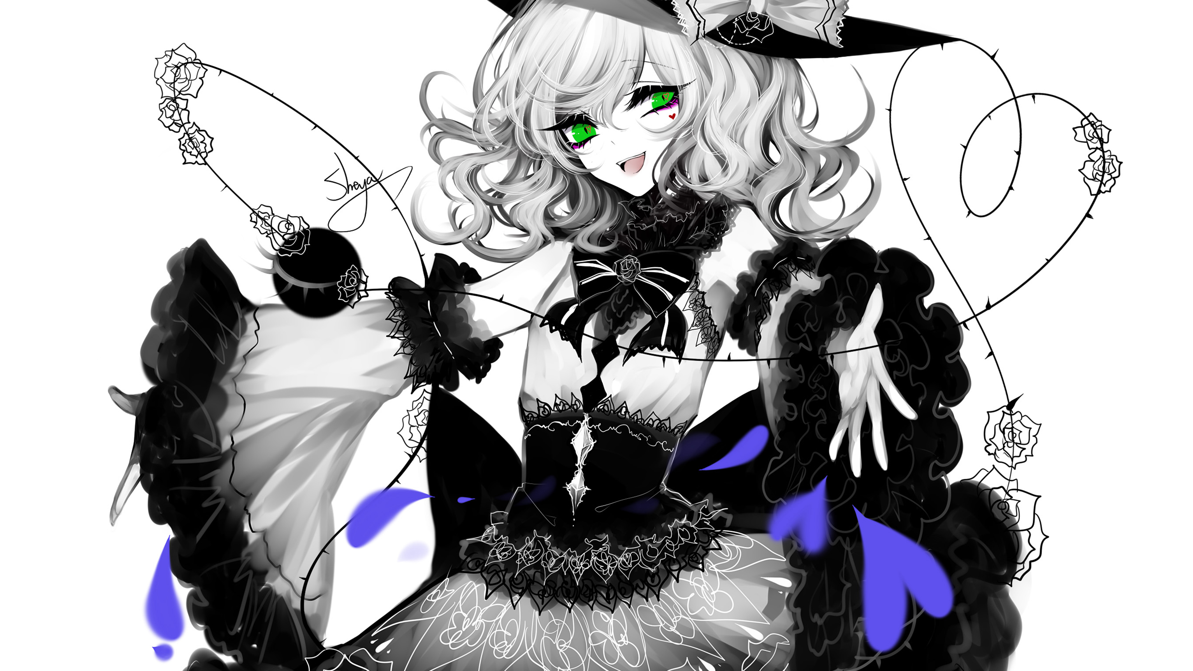 Koishi Komeiji from Touhou HD Wallpaper