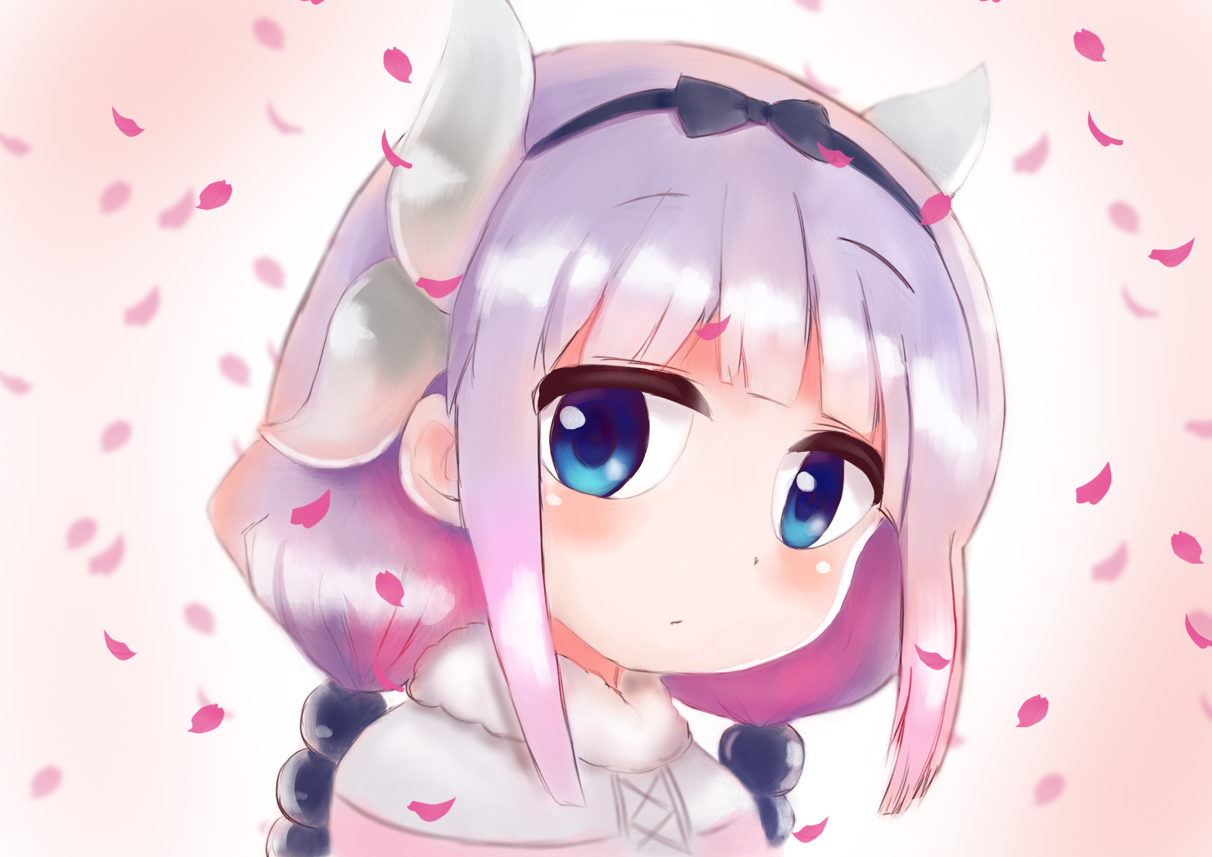 Kanna Kamui from Miss Kobayashi's Dragon Maid HD Wallpaper