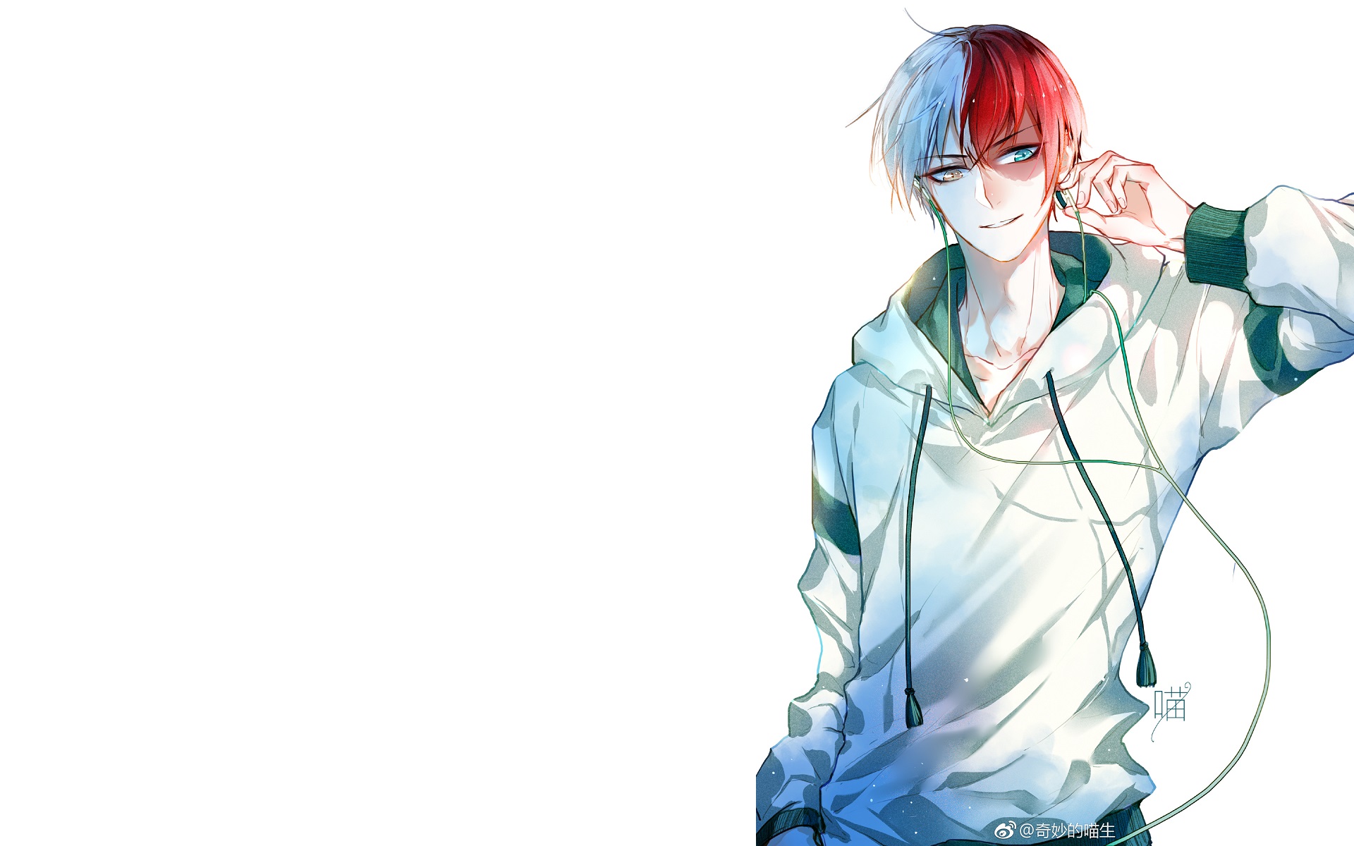 Shouto Todoroki from My Hero Academia HD Wallpaper