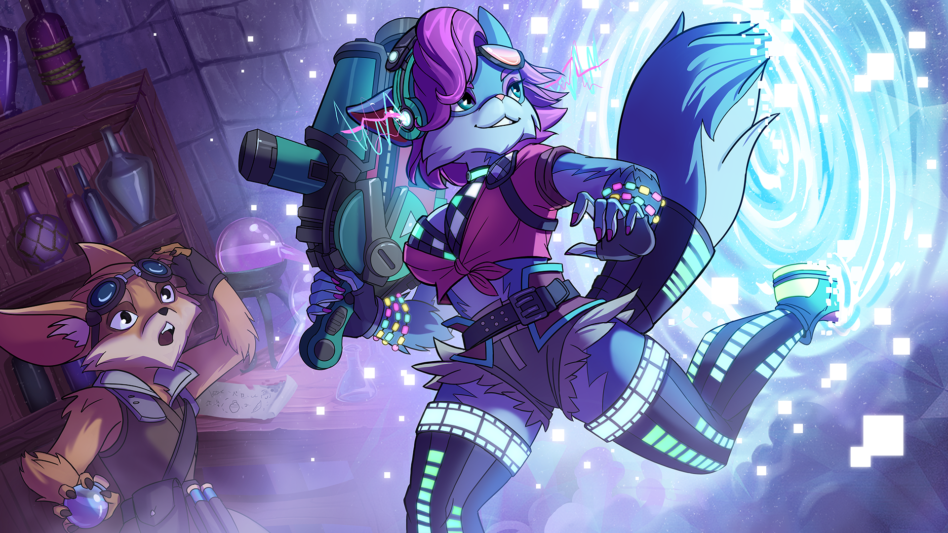 Pepper and Pip from Paladins HD Wallpaper