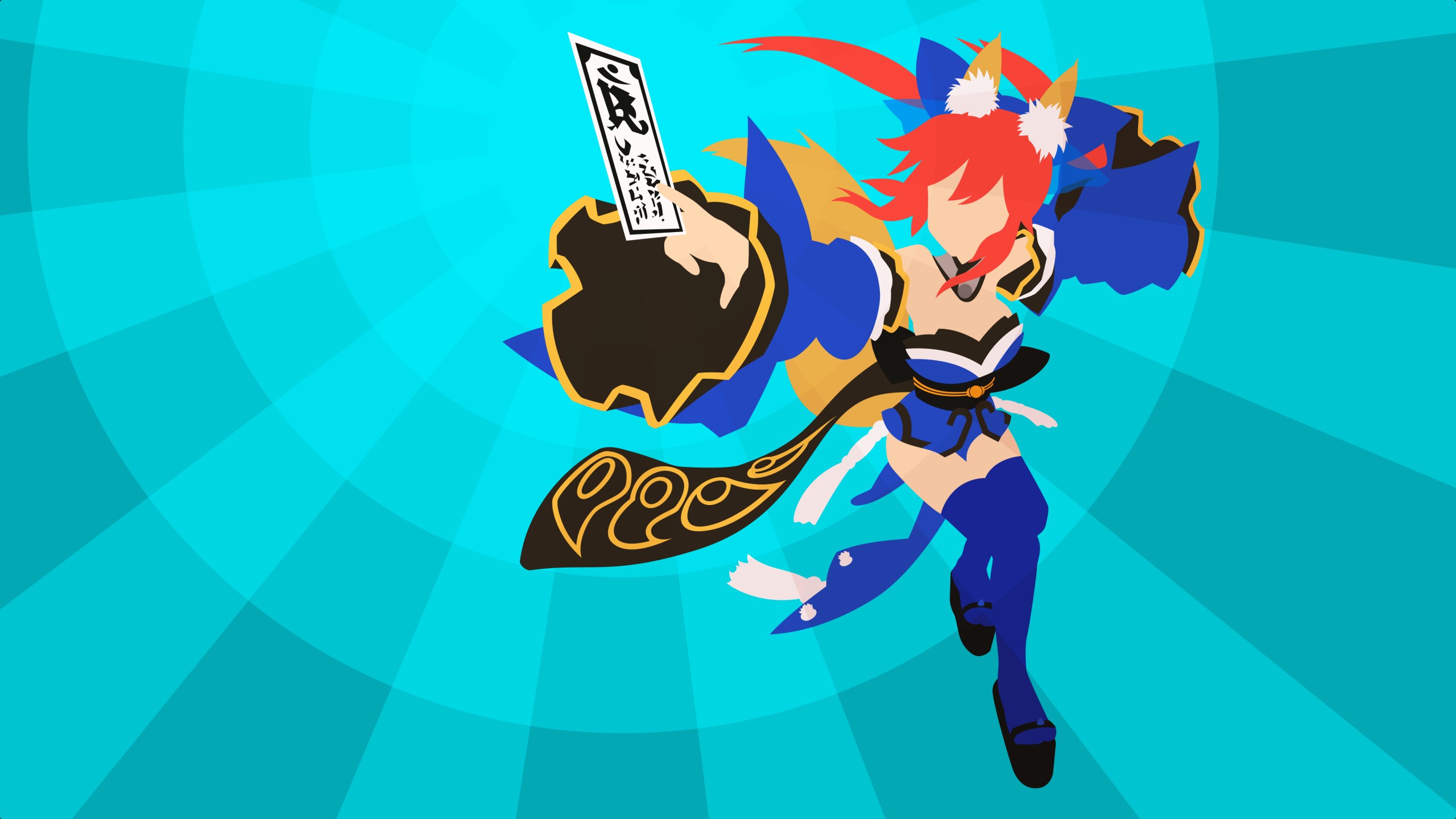 Tamamo no Mae from Fate/Grand Order HD Wallpaper