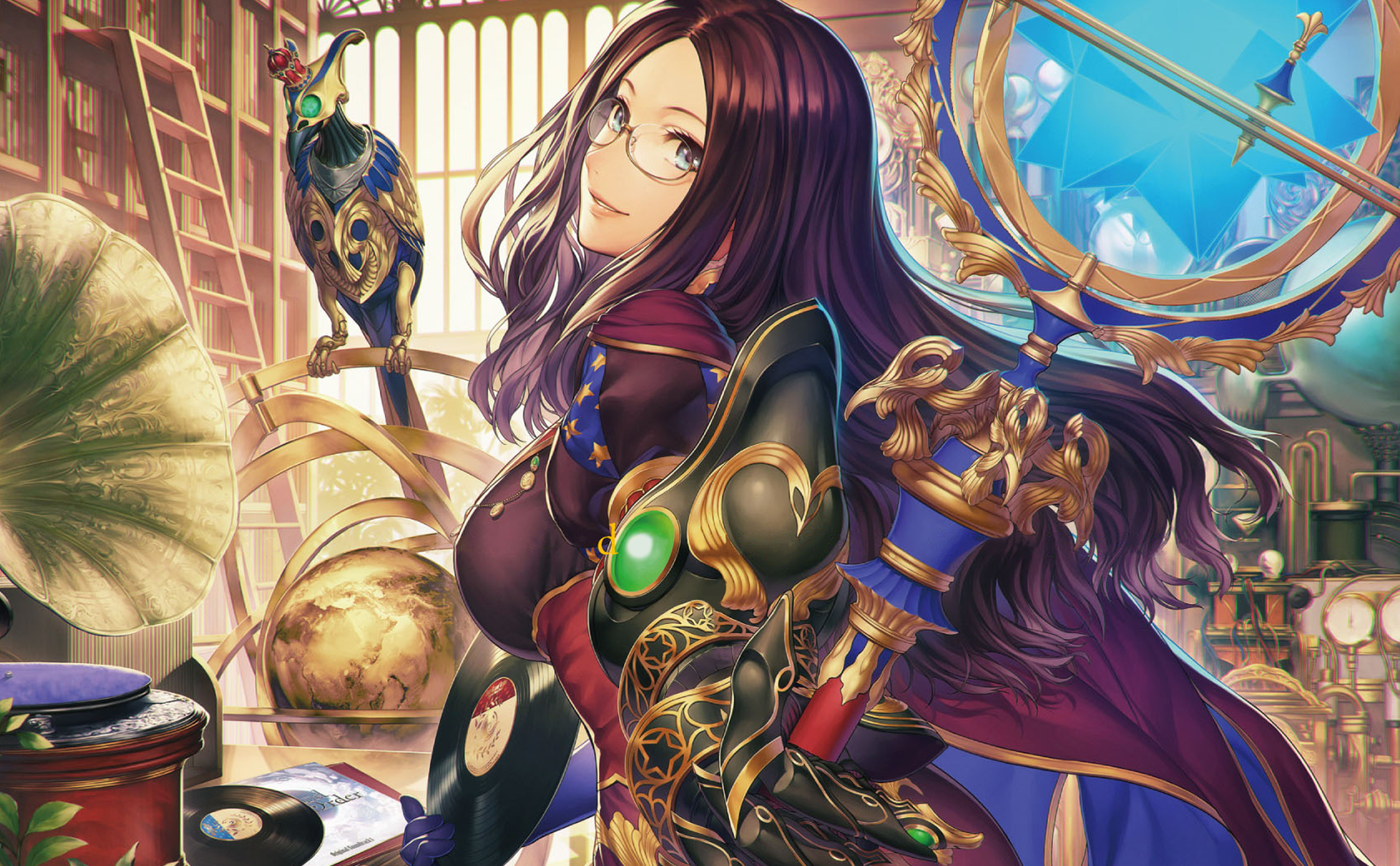 Leonardo da Vinci from Fate/Grand Order HD Wallpaper