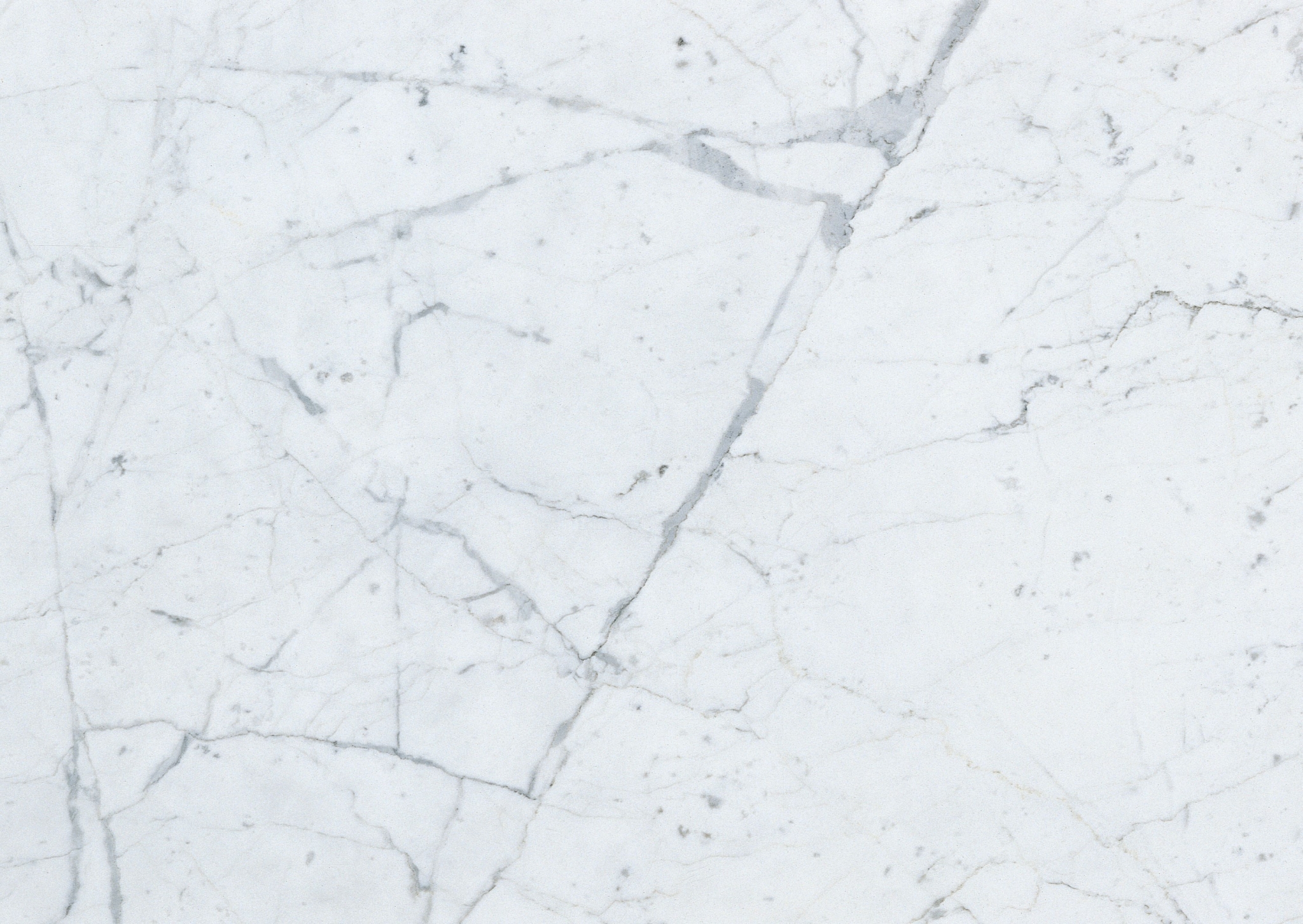 White Marble Texture with Gray Veins HD Wallpaper