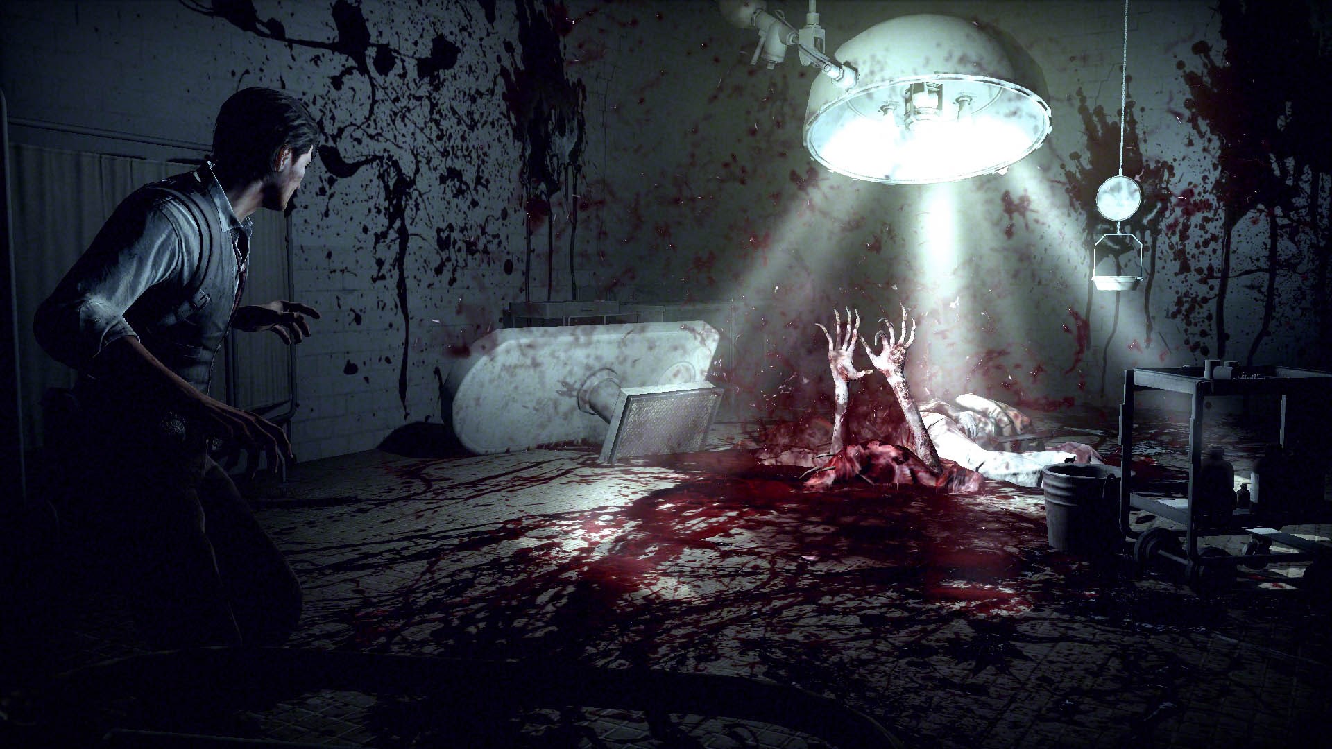 The Evil Within gore scene HD Wallpaper