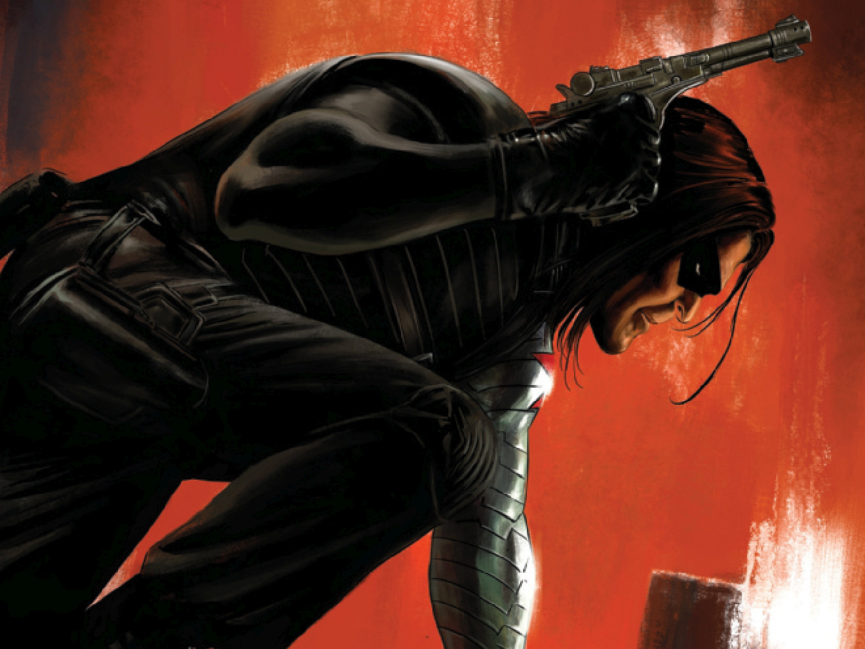 Bucky Barnes from Marvel Comics HD Wallpaper