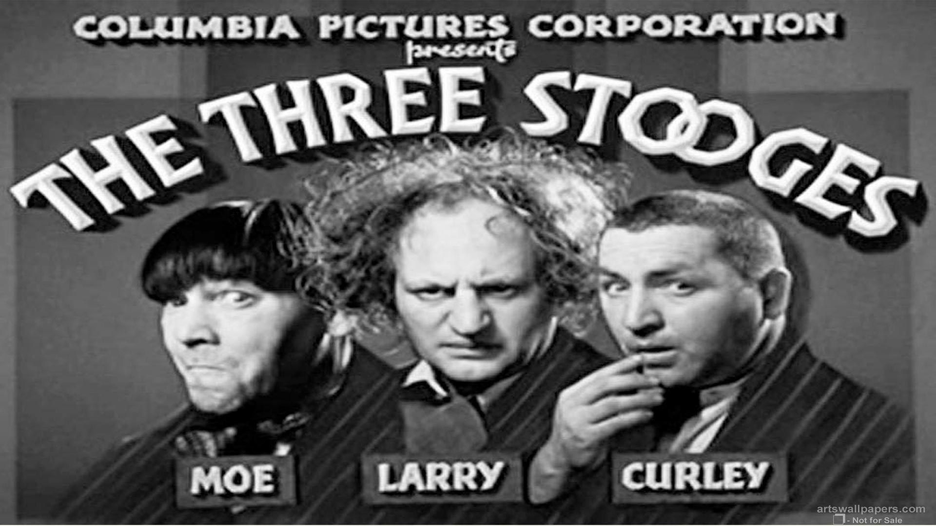 The Three Stooges presented by Columbia Pictures Corporation HD Wallpaper