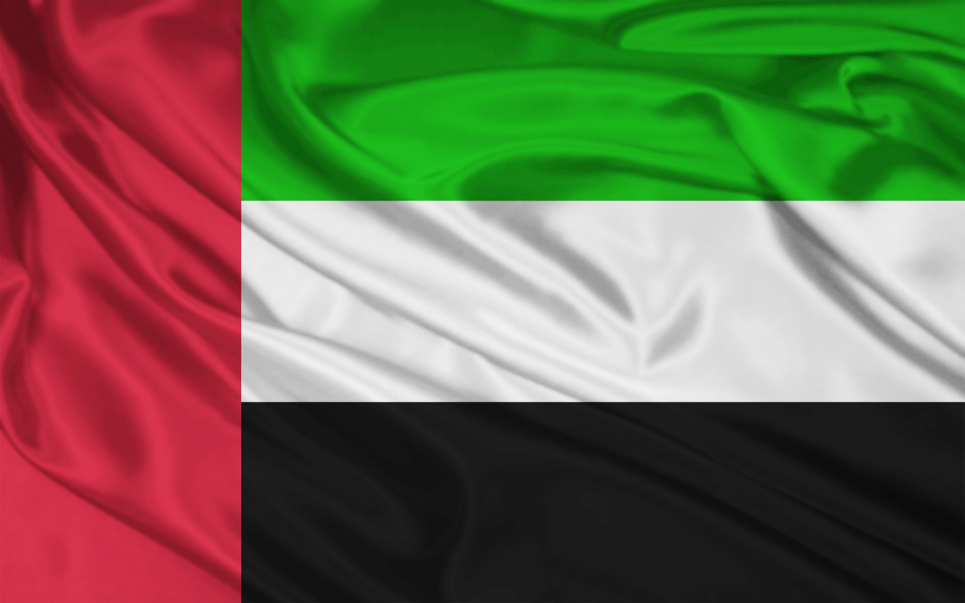 Flag of the United Arab Emirates HD Wallpaper
