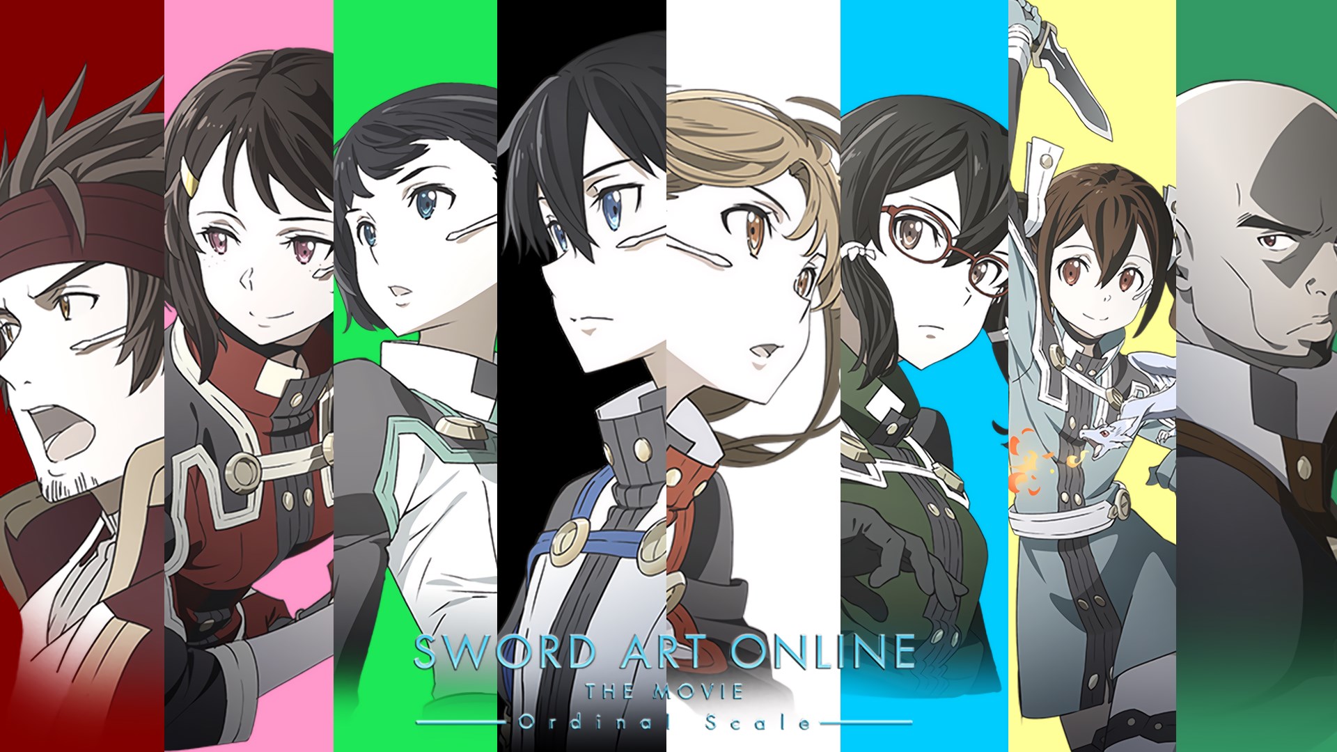 Sword Art Online The Movie Ordinal Scale Characters HD Wallpaper