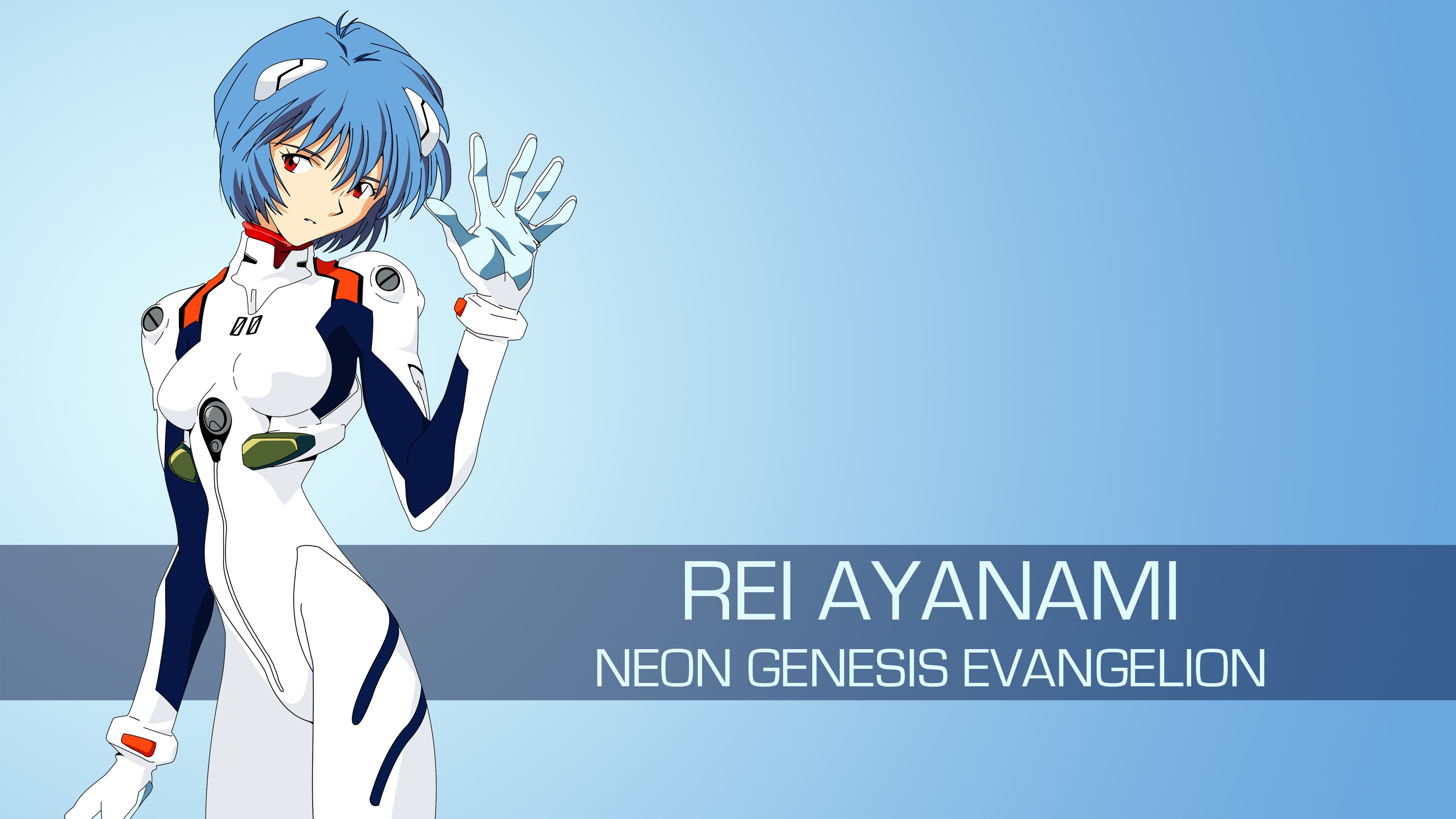Rei Ayanami from Neon Genesis Evangelion HD Wallpaper