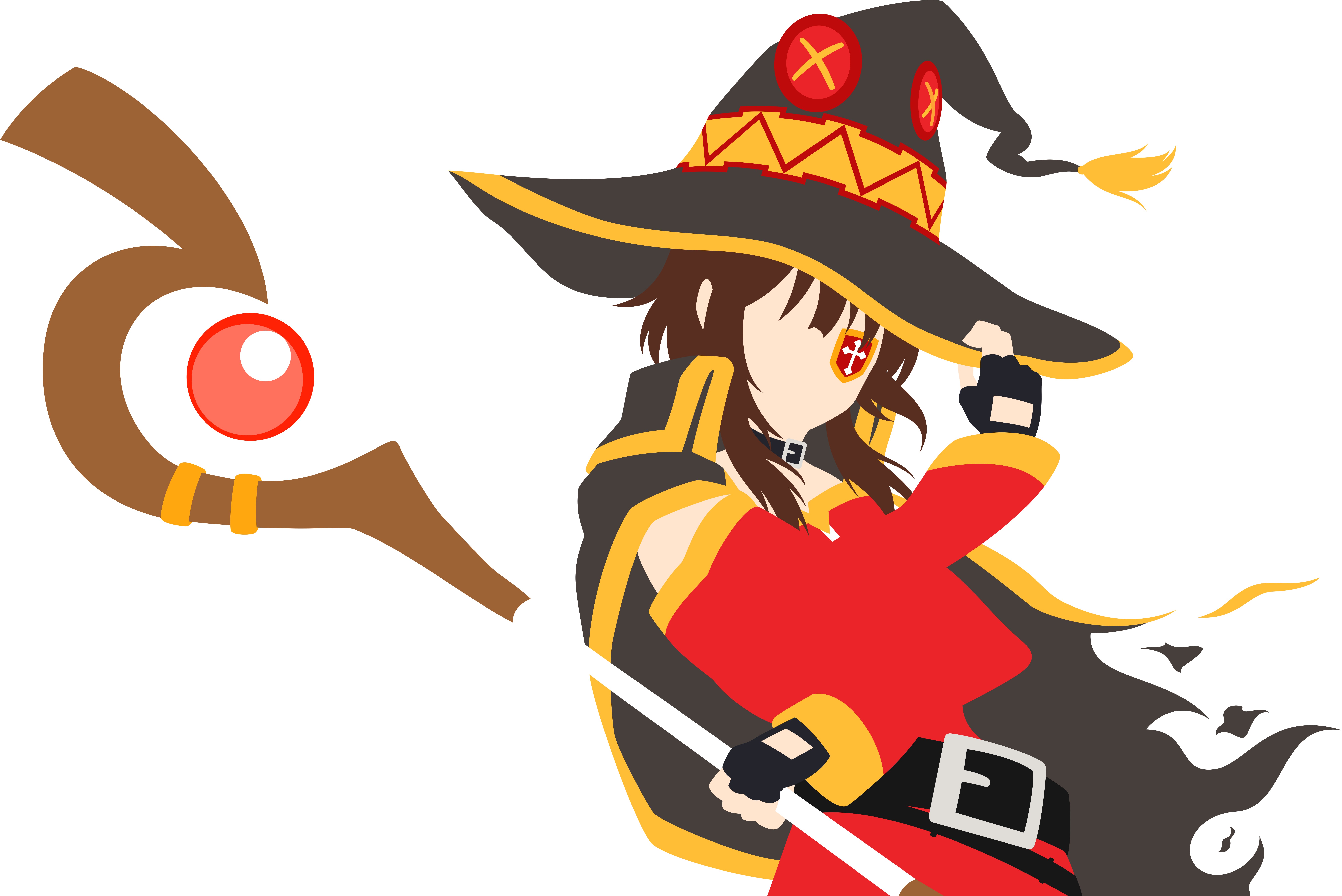 Megumin from Konosuba HD Wallpaper