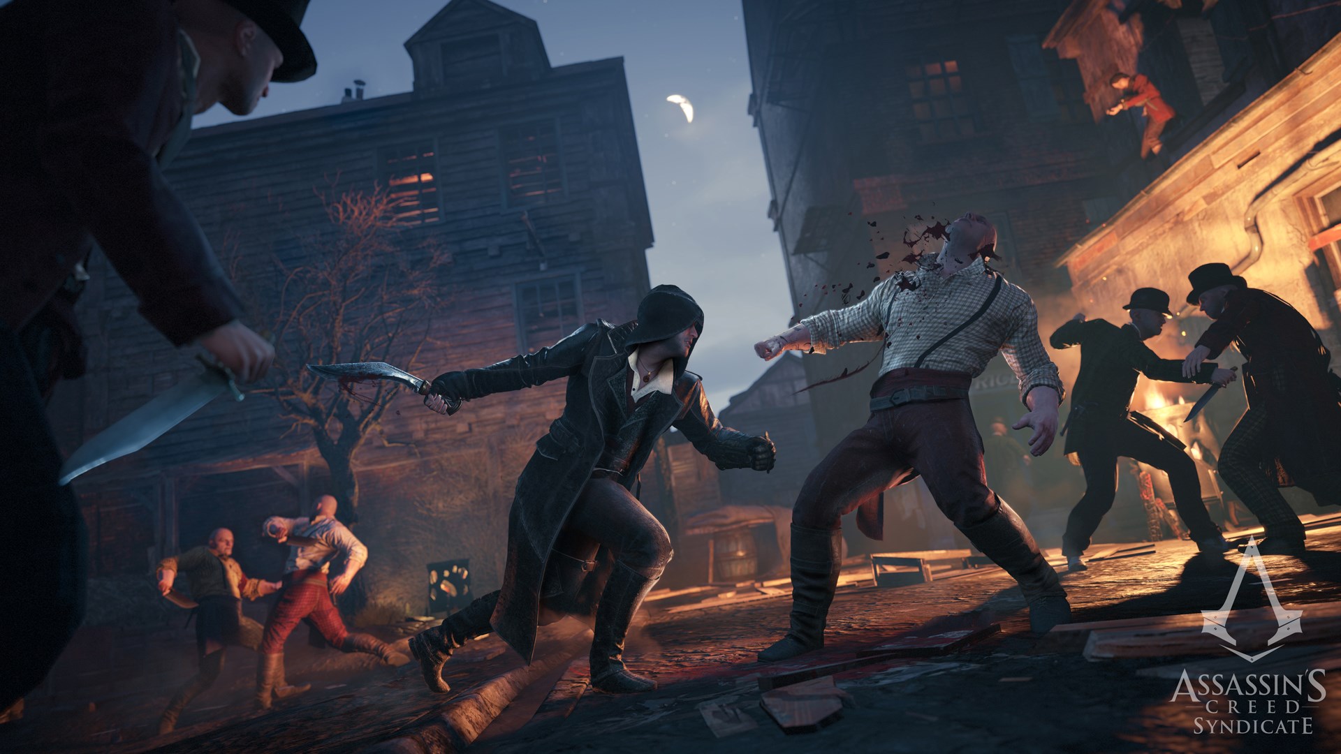 Assassins Creed Syndicate combat scene HD Wallpaper