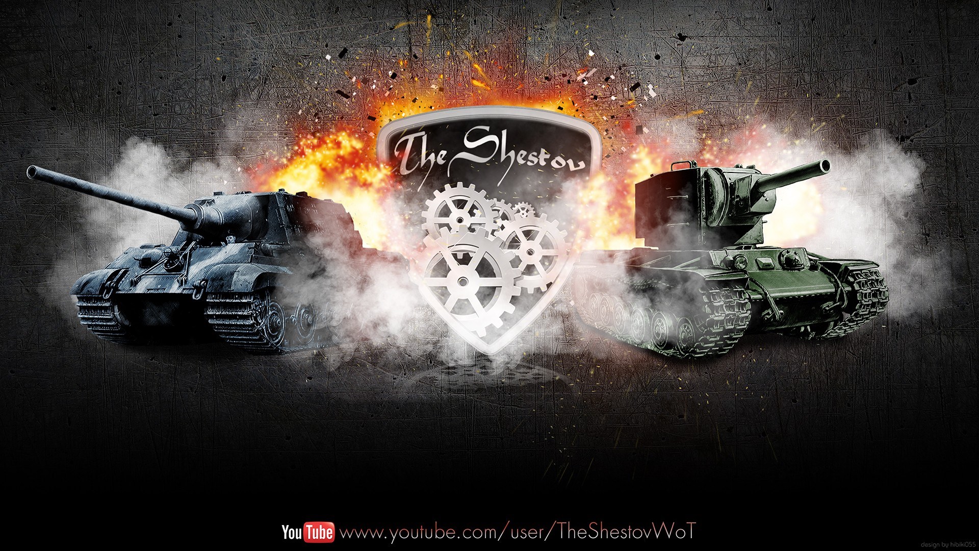 The Shestov WoT YouTube Channel Art HD Wallpaper
