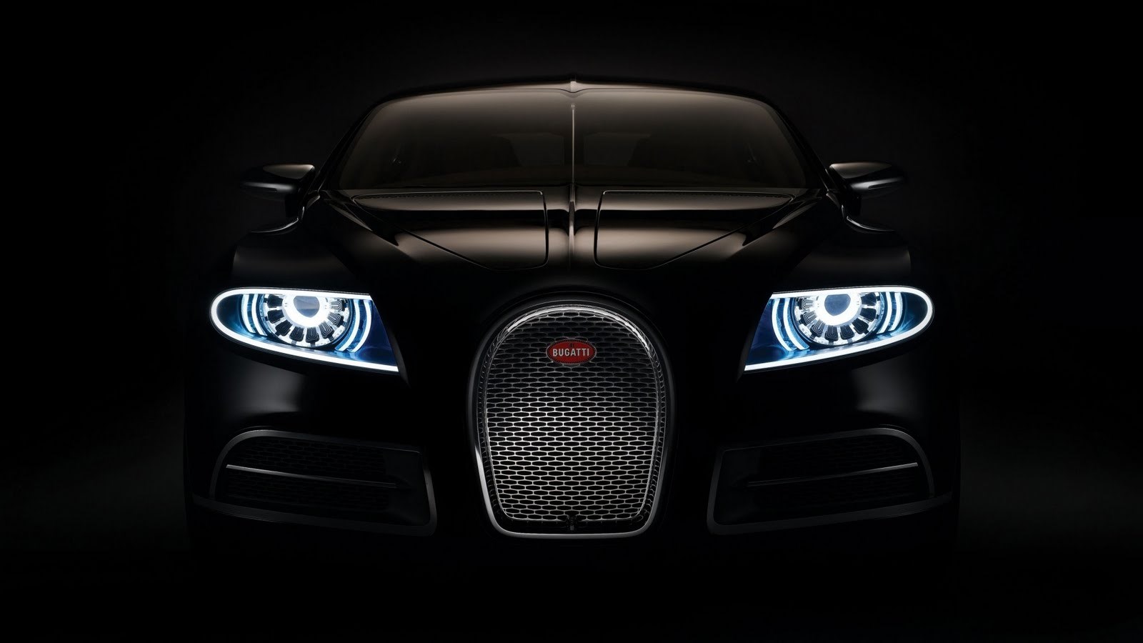 Bugatti car front view HD Wallpaper