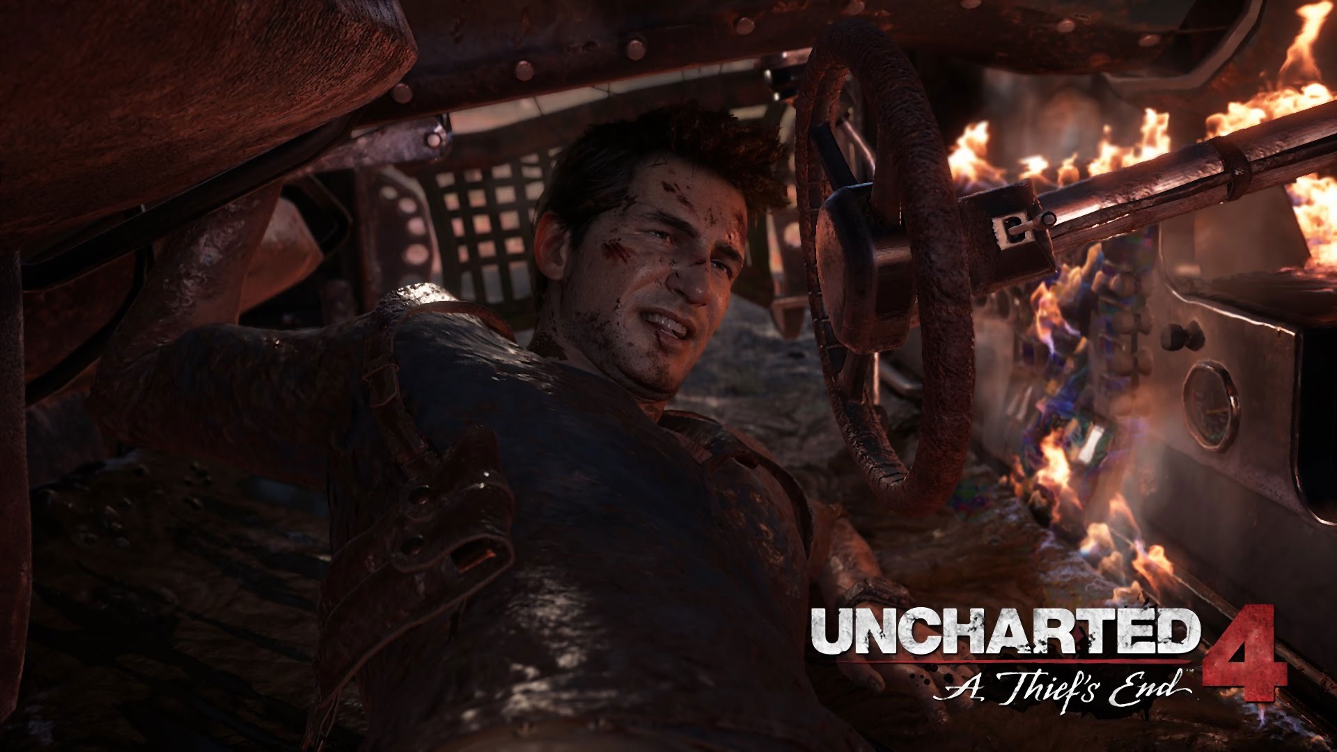Nathan Drake in Uncharted 4: A Thief's End HD Wallpaper