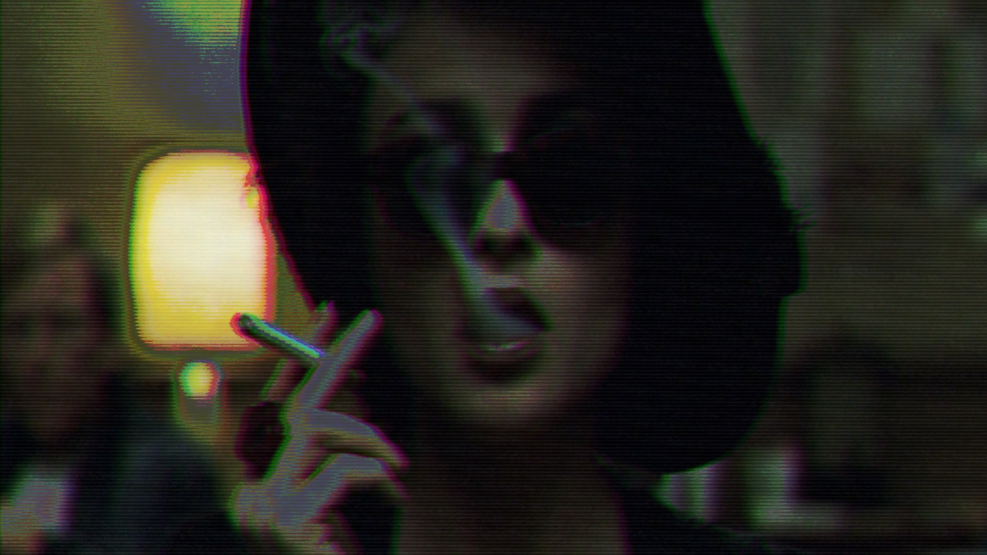 Marla Singer from Fight Club smoking HD Wallpaper