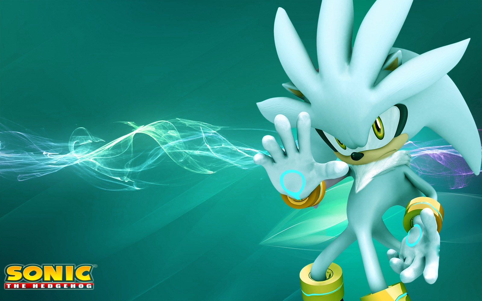 Silver the Hedgehog from Sonic the Hedgehog HD Wallpaper