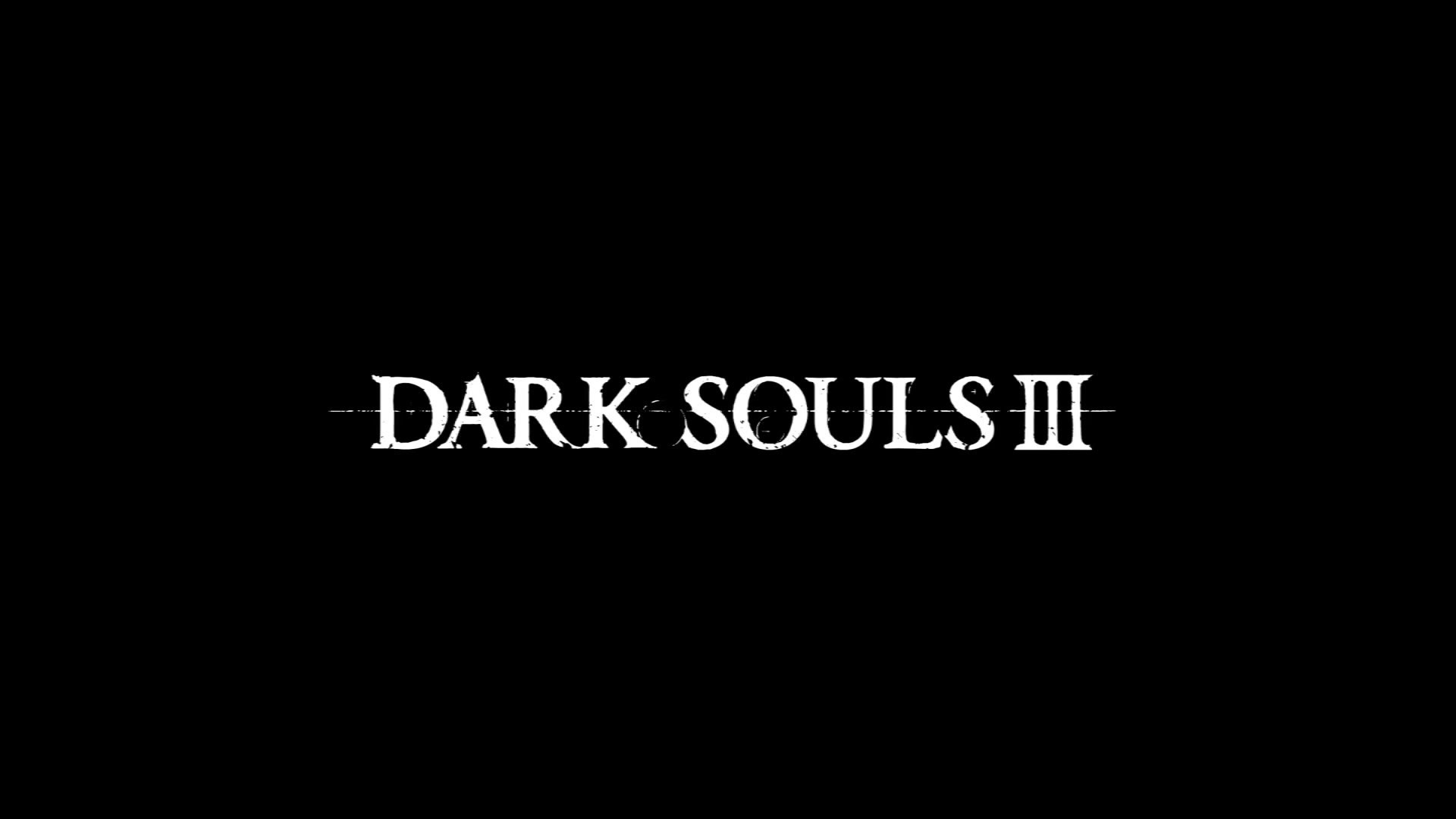 Dark Souls III logo HD Wallpaper