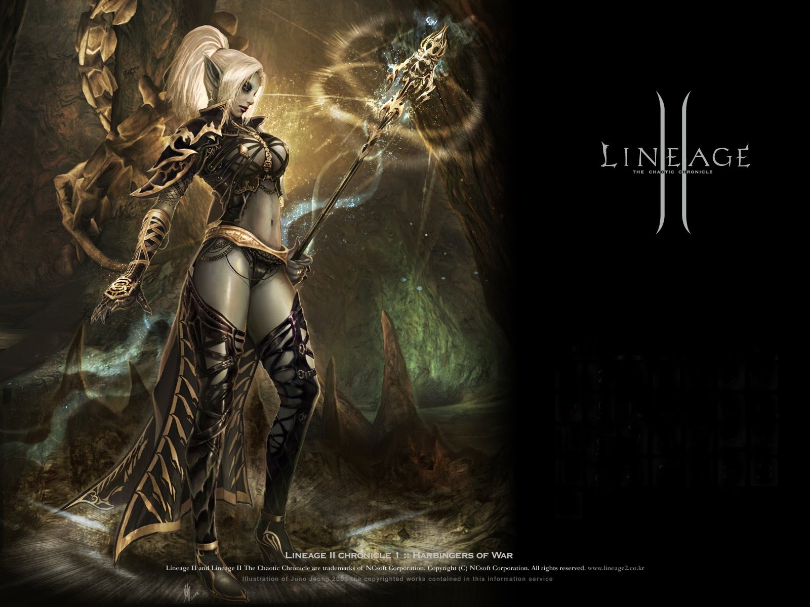 Lineage II The Chaotic Chronicle character HD Wallpaper