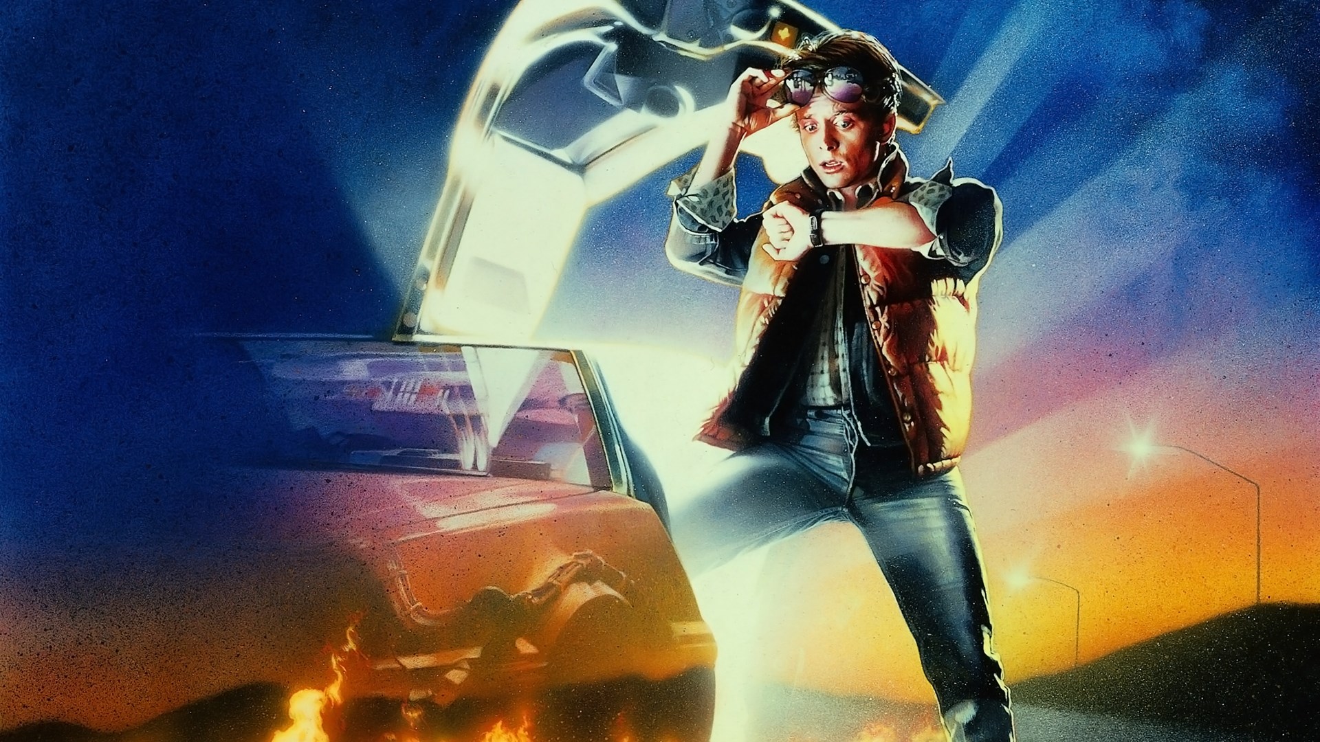 Marty McFly from Back to the Future HD Wallpaper