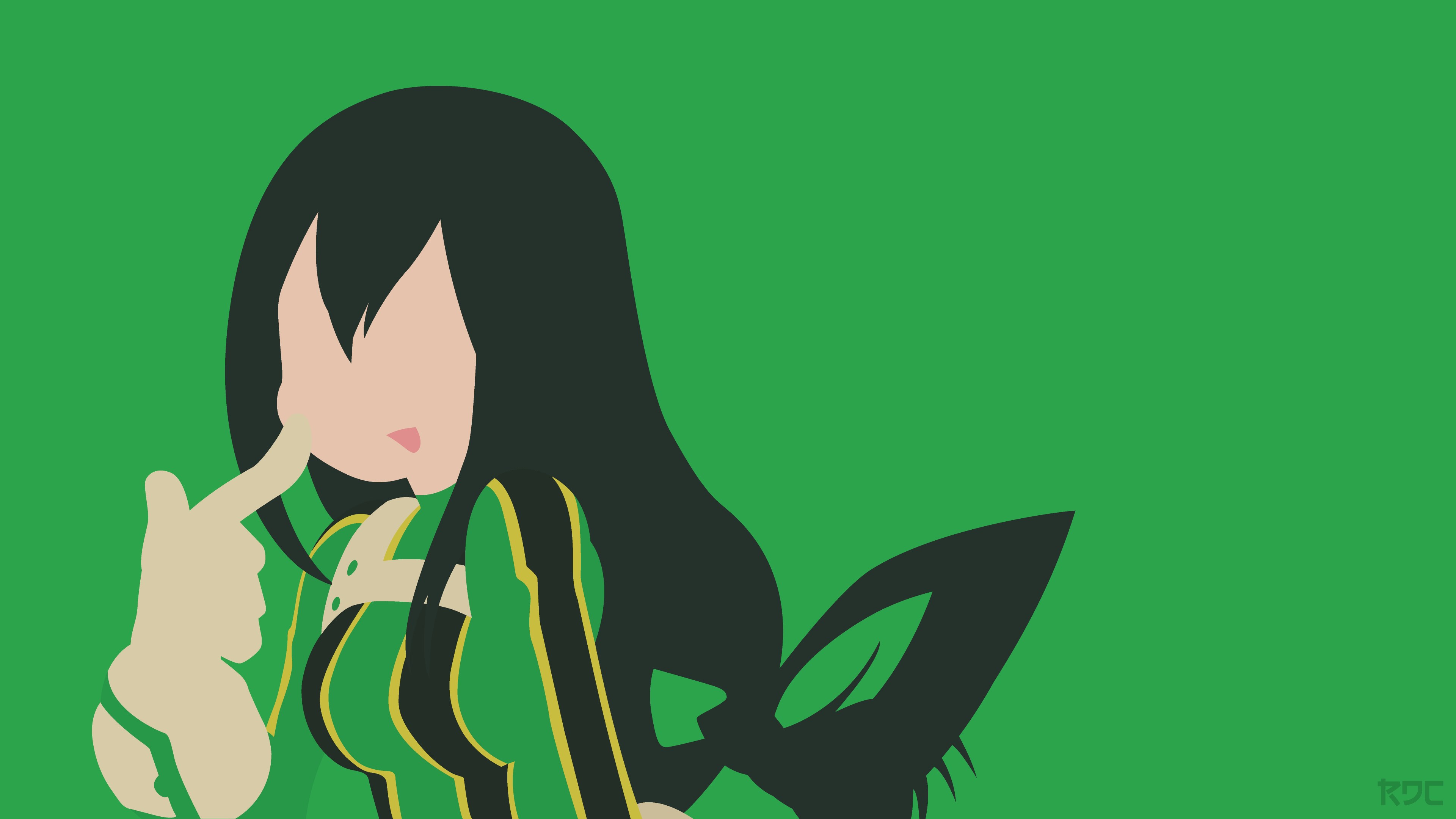 Tsuyu Asui from My Hero Academia HD Wallpaper