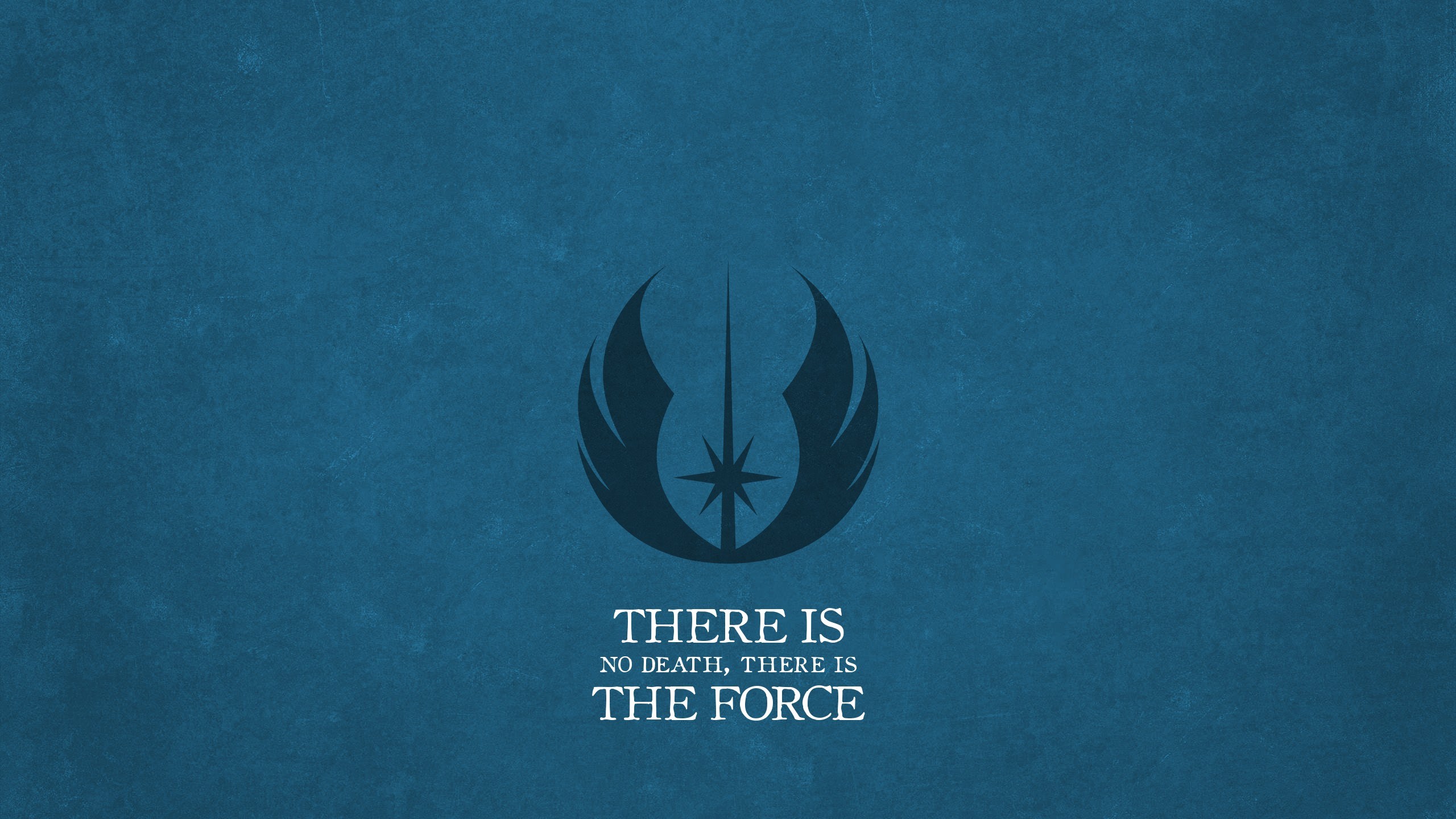 Jedi Order symbol with Star Wars quote HD Wallpaper