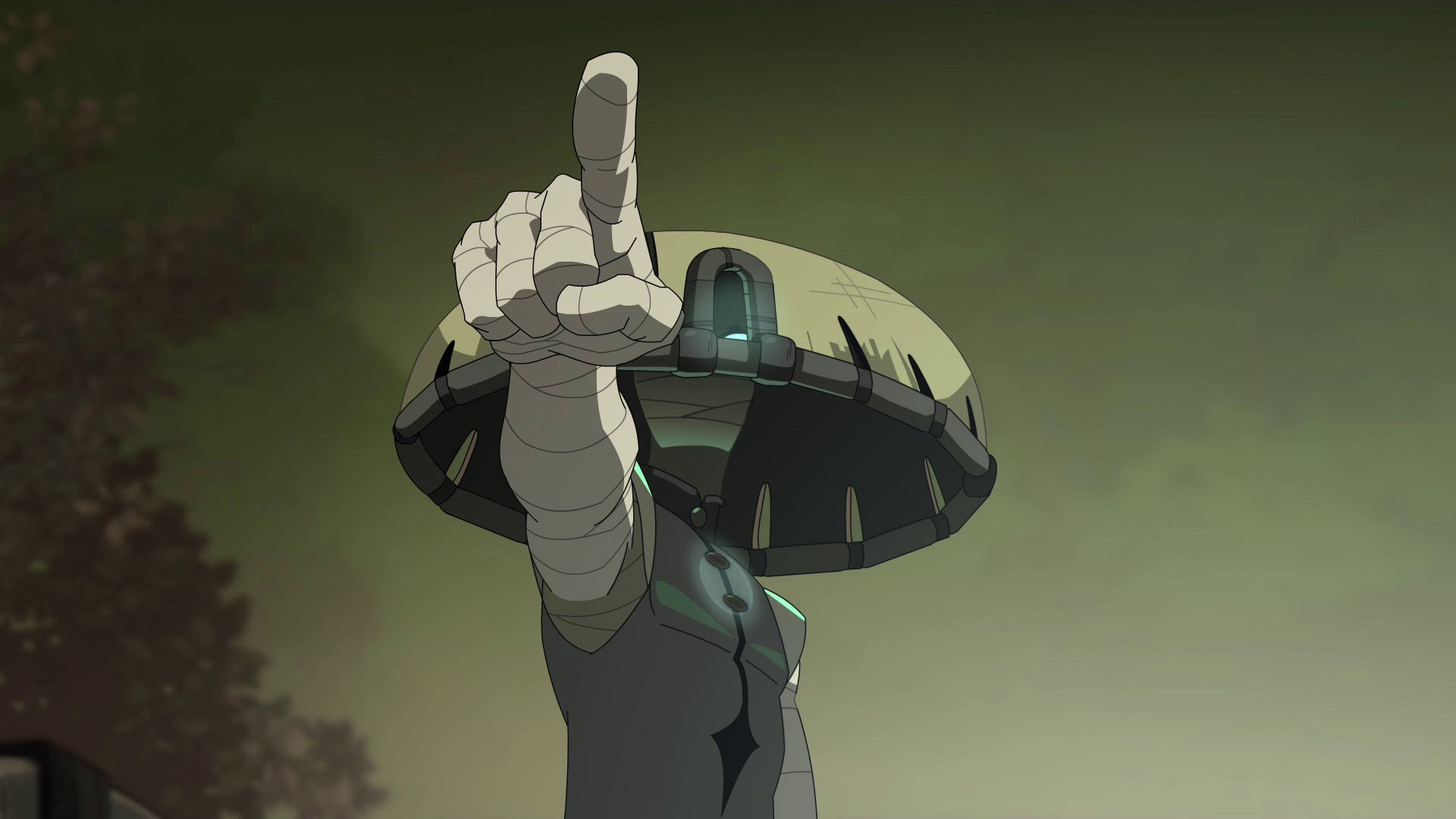 Character from Wakfu pointing finger HD Wallpaper