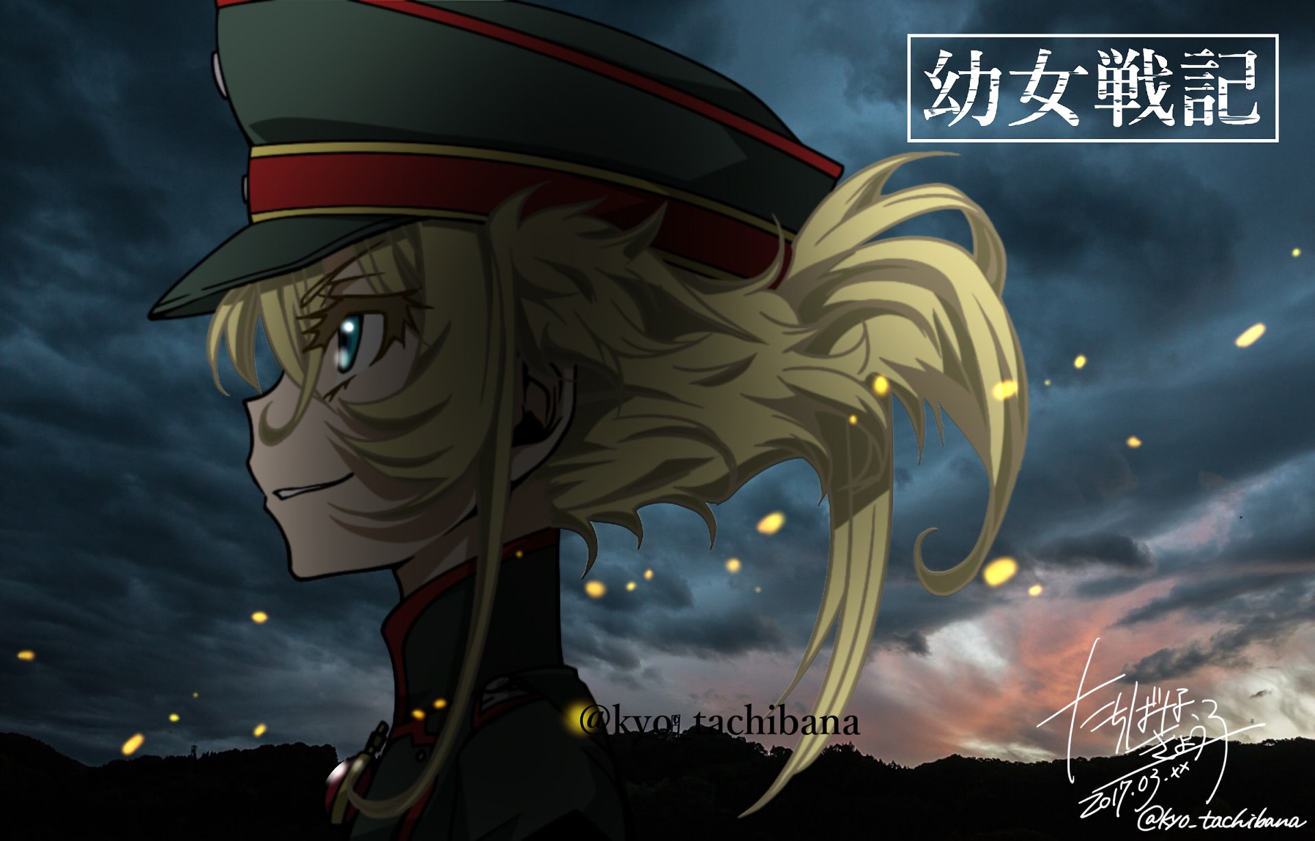 Tanya von Degurechaff from Saga of Tanya the Evil HD Wallpaper
