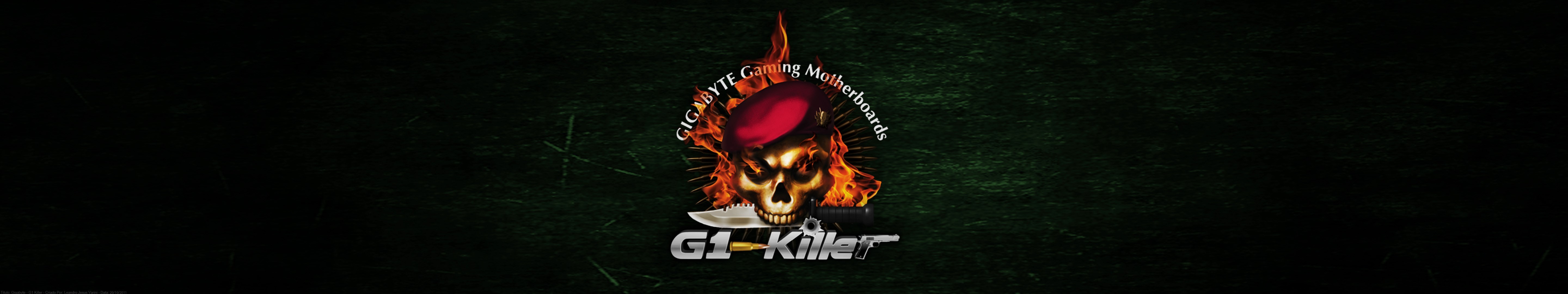 Gigabyte G1-Killer Gaming Motherboards Skull Logo HD Wallpaper