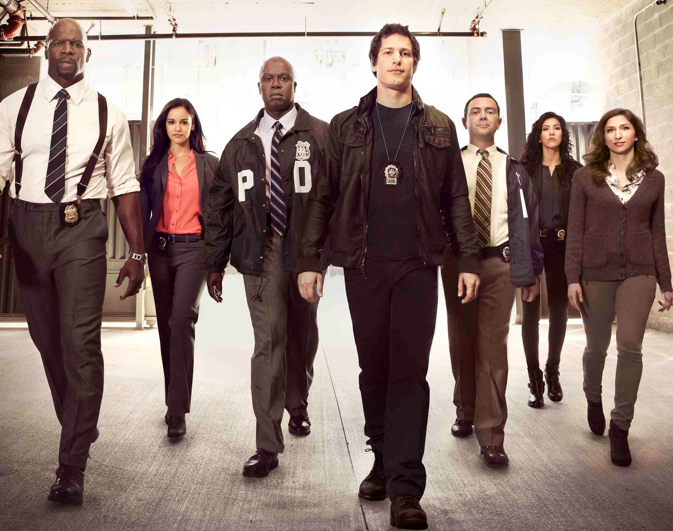 Brooklyn Nine-Nine Cast HD Wallpaper