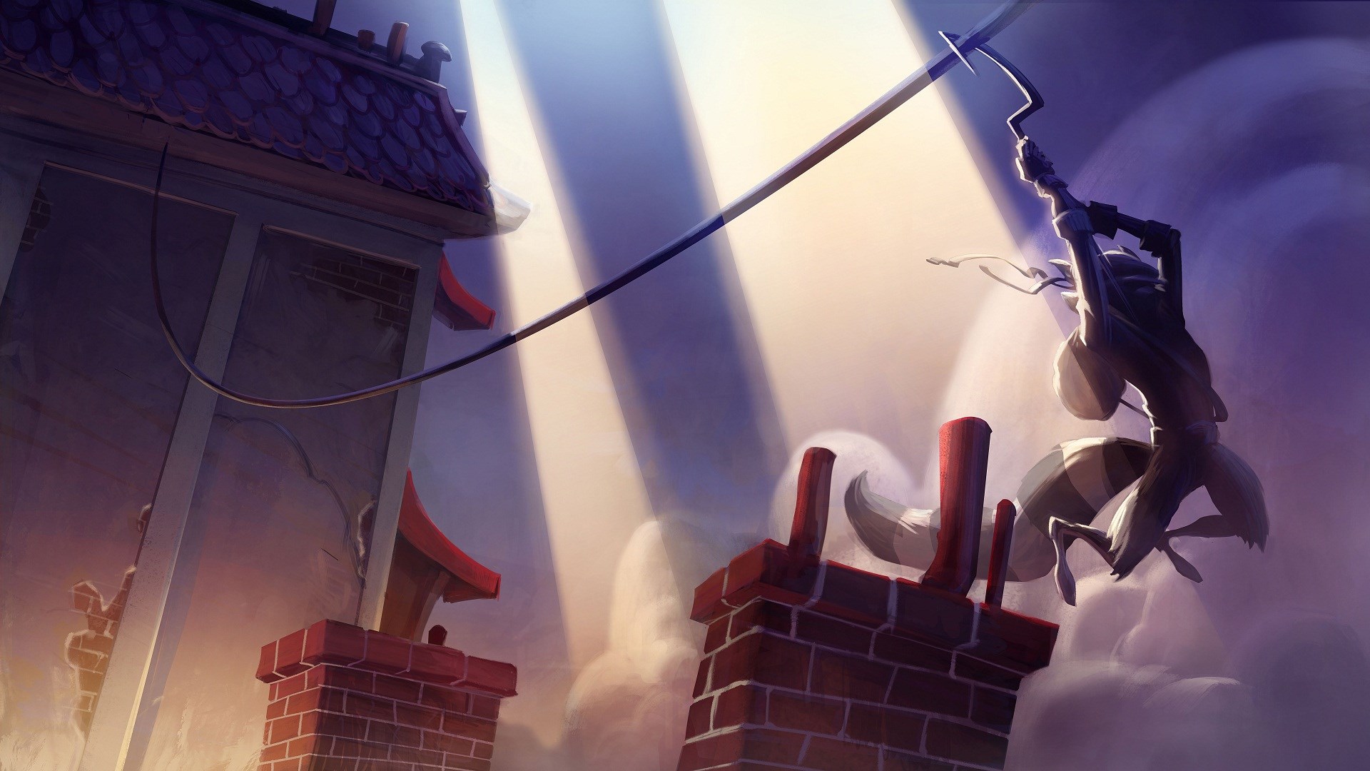 Sly Cooper from Sly Cooper: Thieves in Time game HD Wallpaper