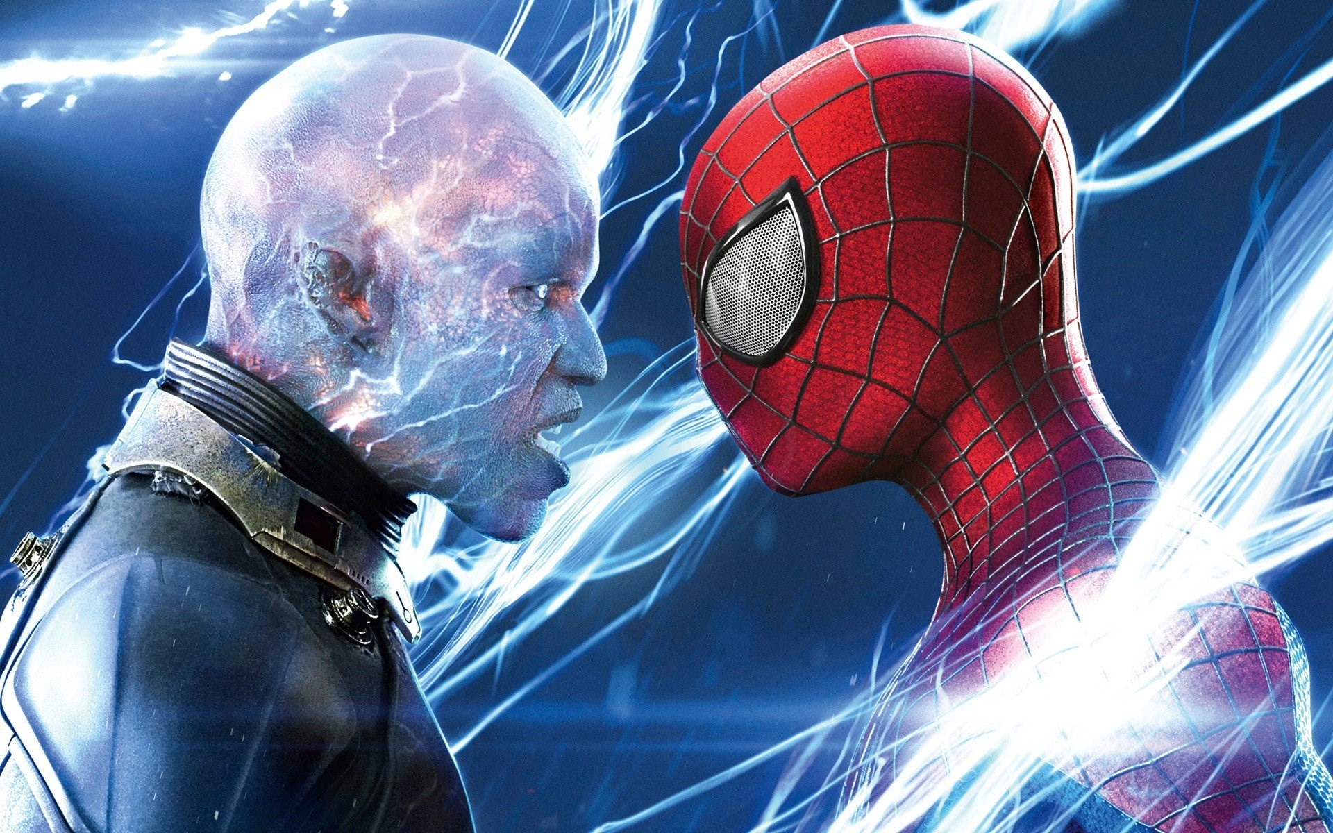 Electro and Spider-Man from The Amazing Spider-Man 2 HD Wallpaper