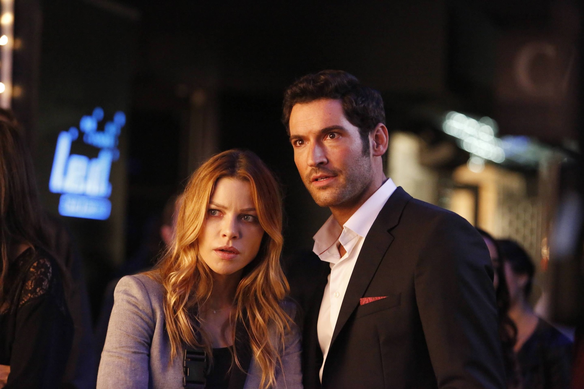 Lucifer Morningstar and Chloe Decker HD Wallpaper
