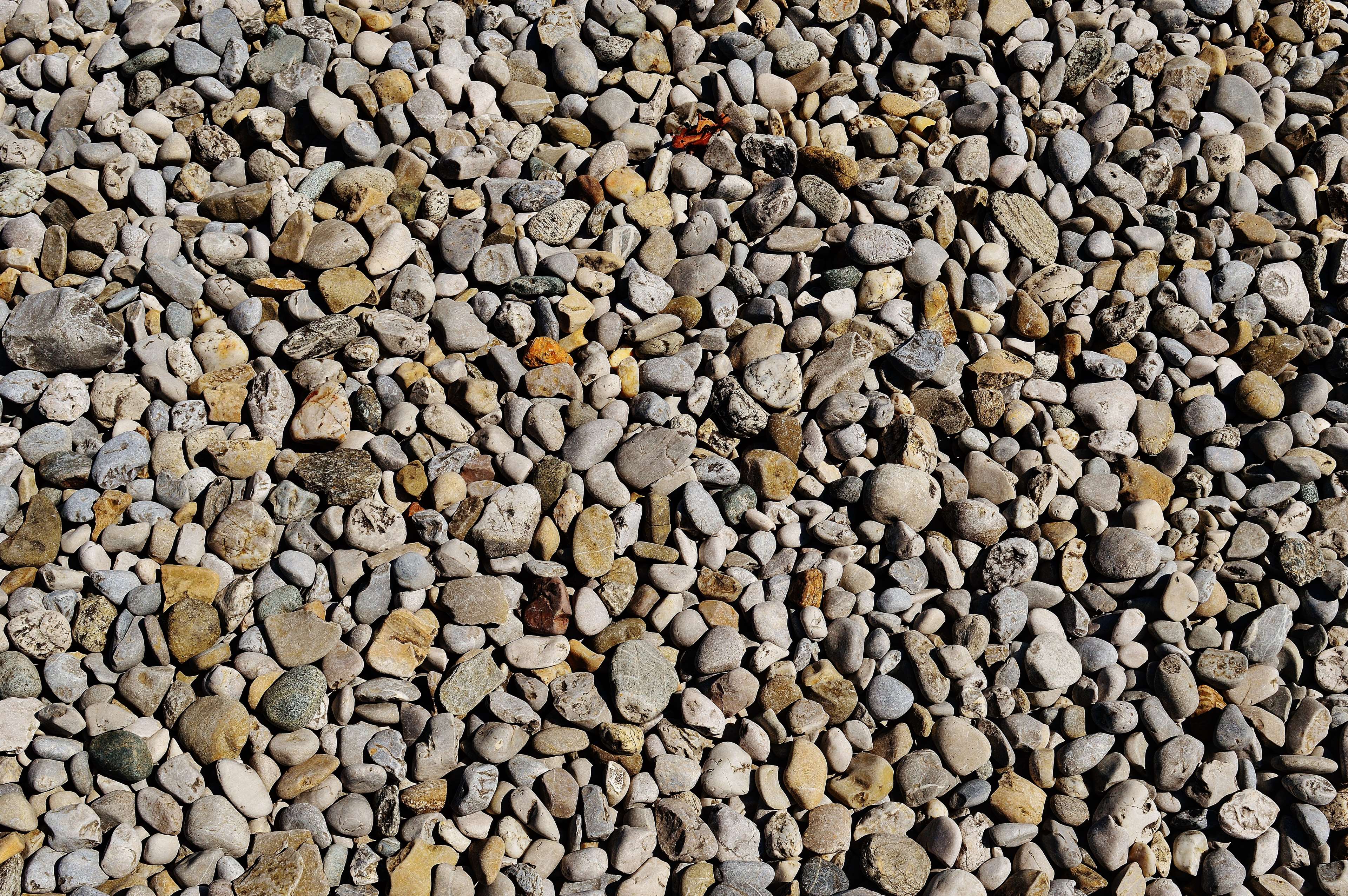 Close-up of a pile of river pebbles HD Wallpaper