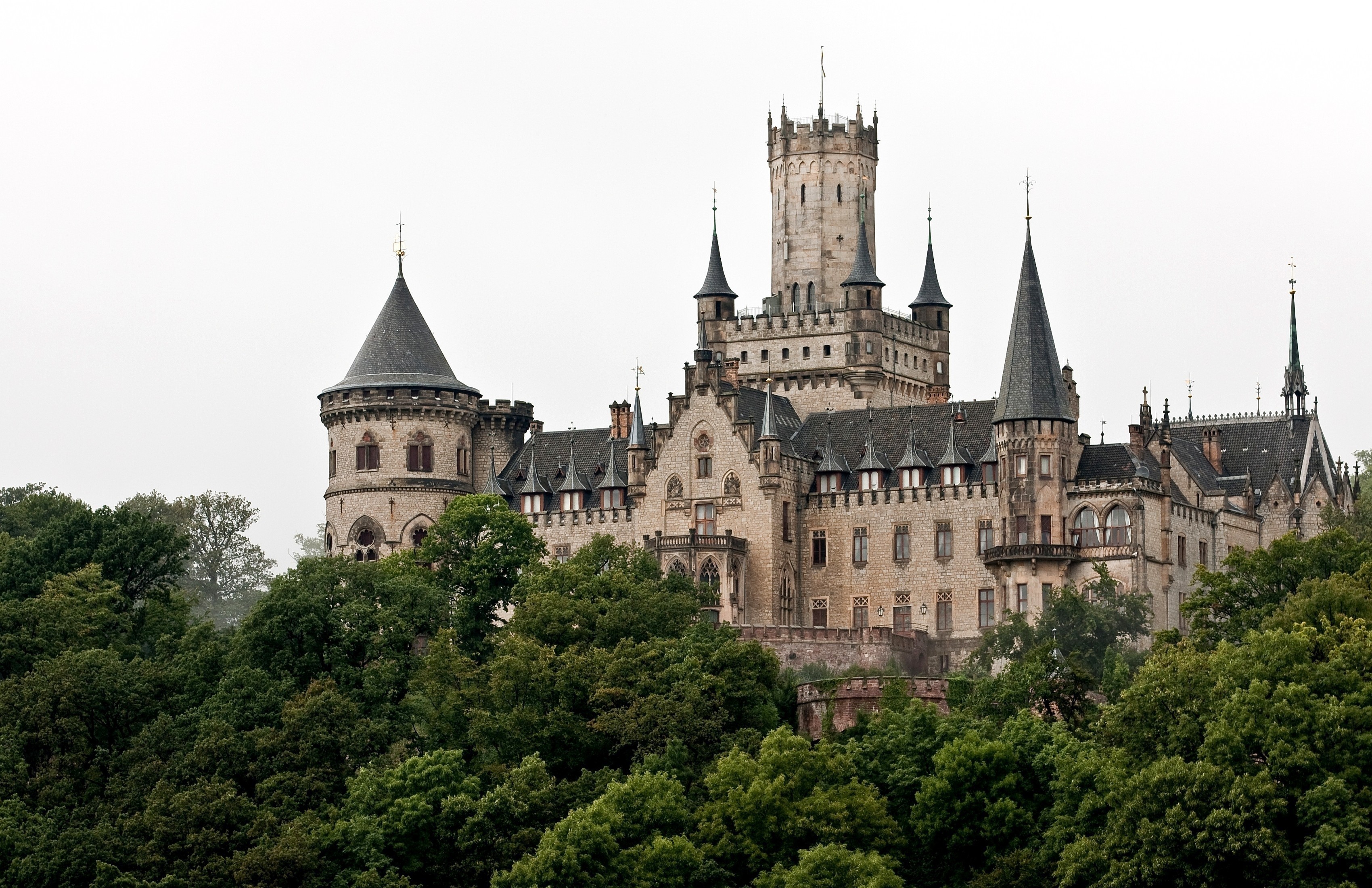 Marienburg Castle in Hannover, Germany HD Wallpaper