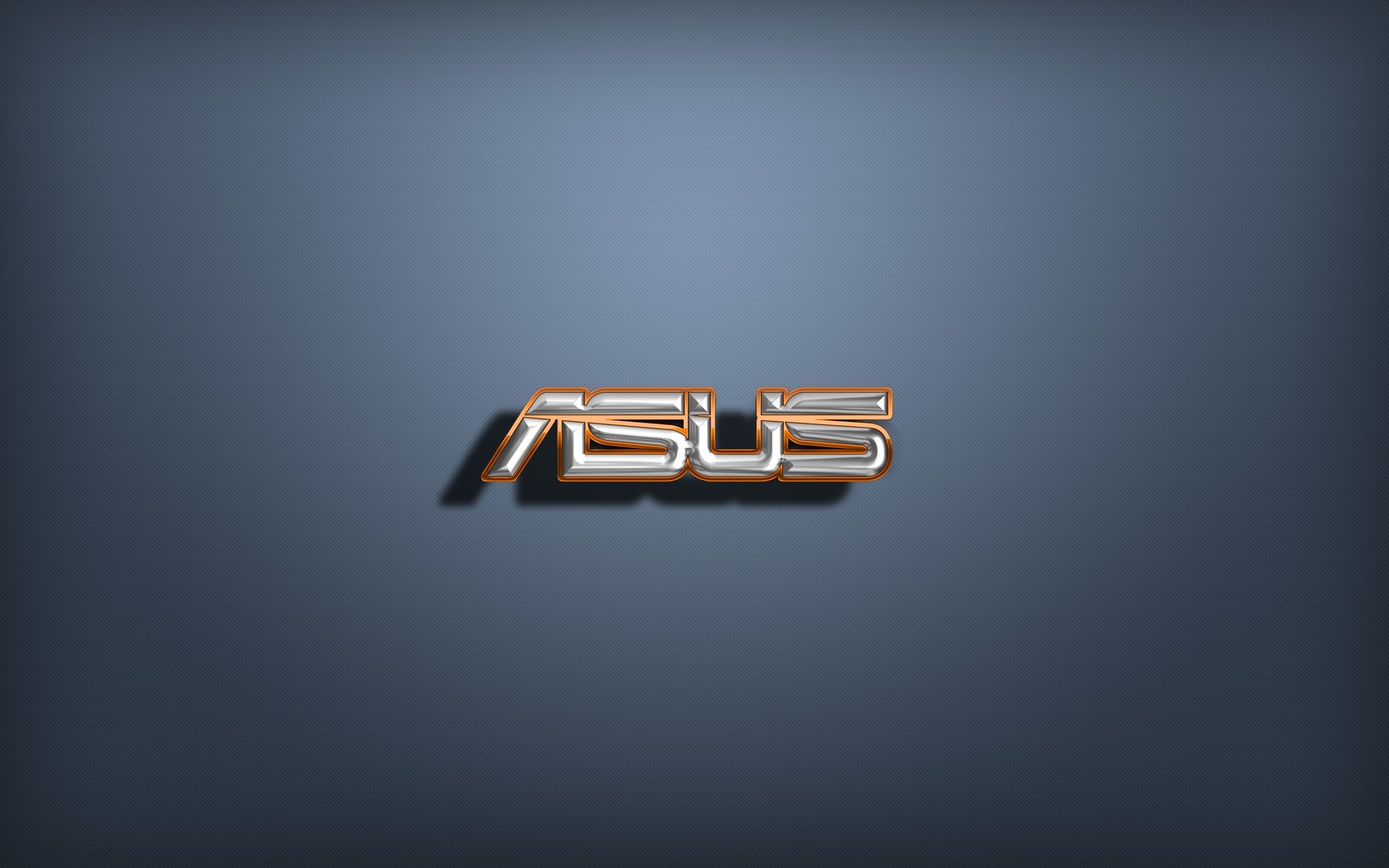 Asus logo on a textured blue background HD Wallpaper