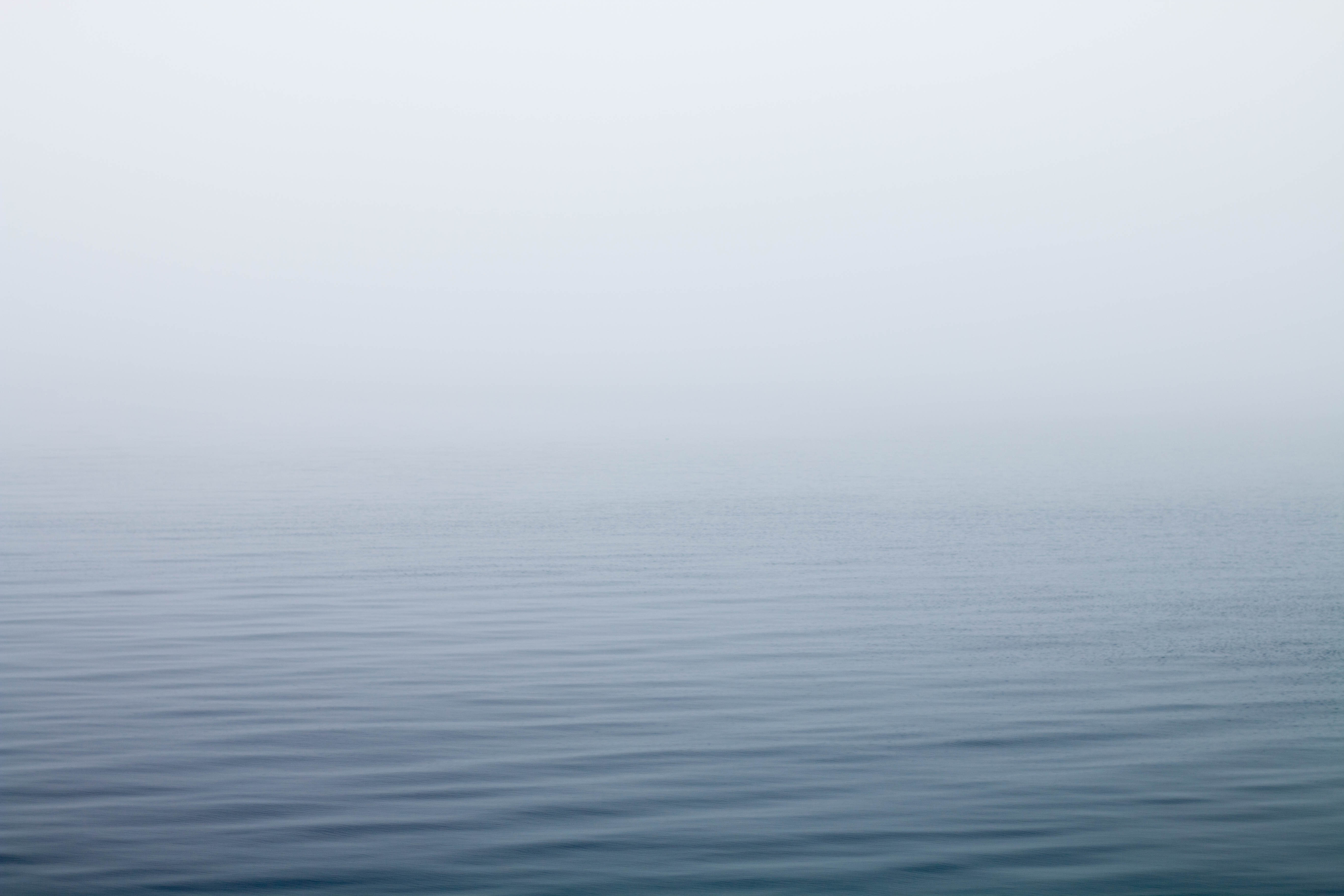 Ocean and Fog HD Wallpaper