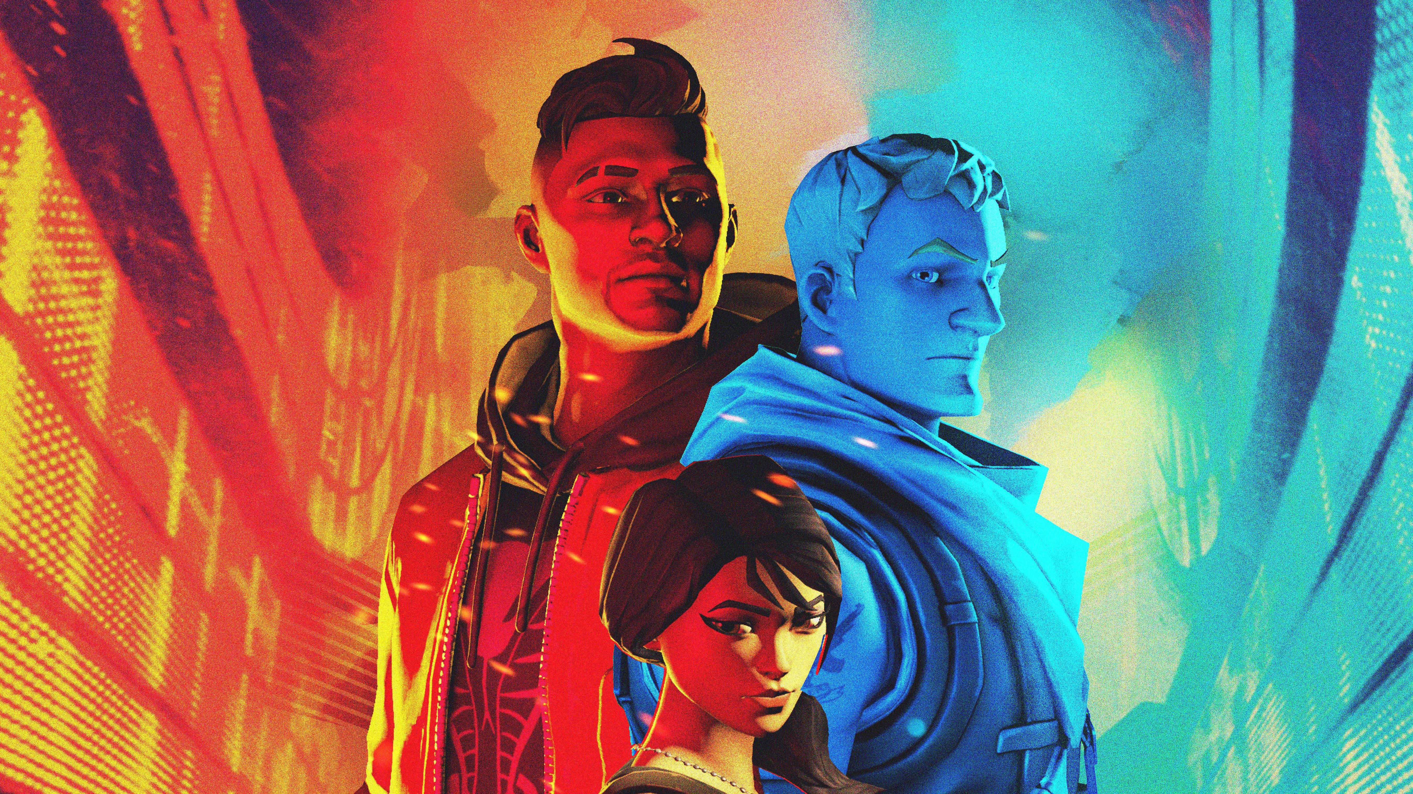 Fortnite Season 8 characters HD Wallpaper