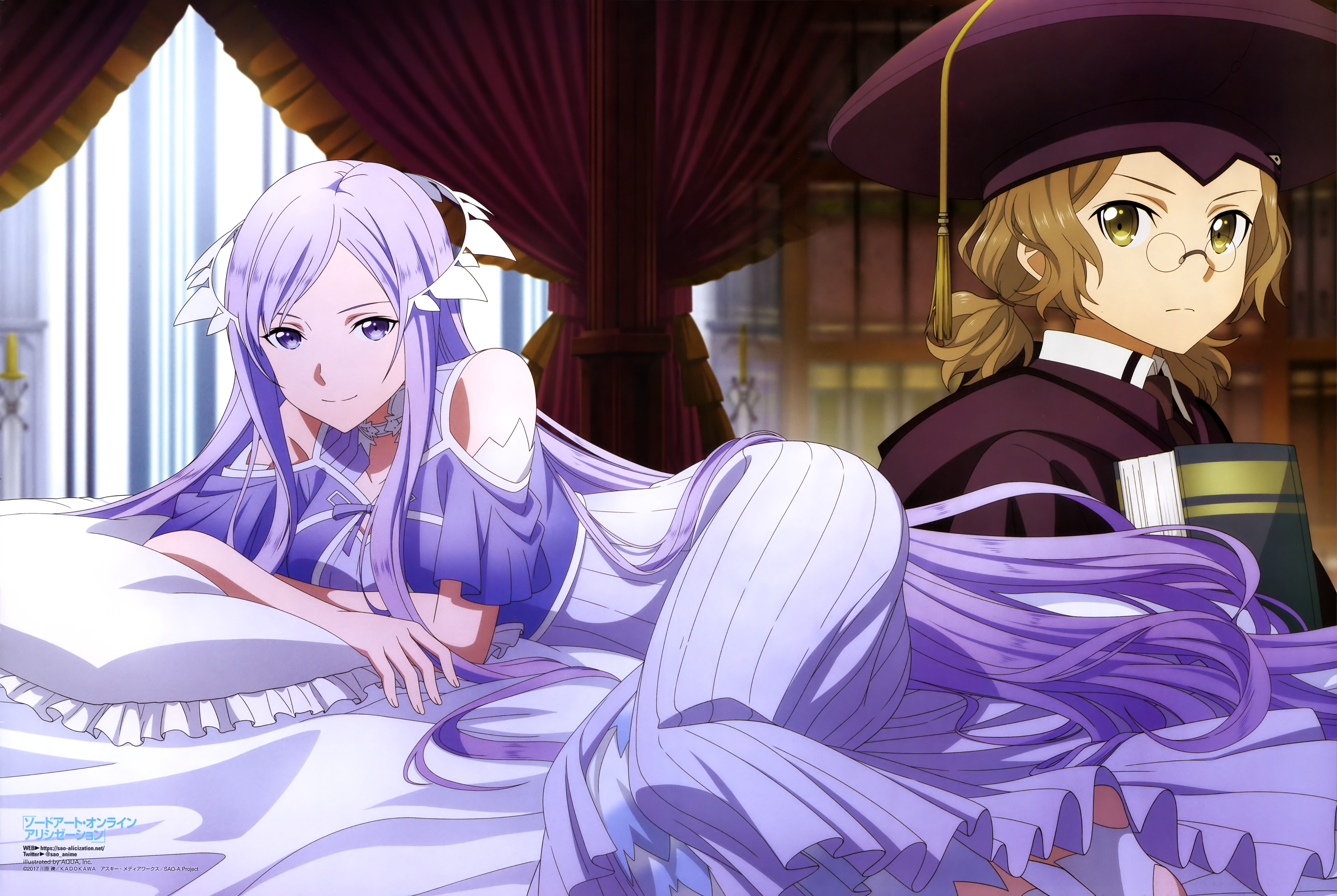 Quinella and Cardinal System from Sword Art Online HD Wallpaper