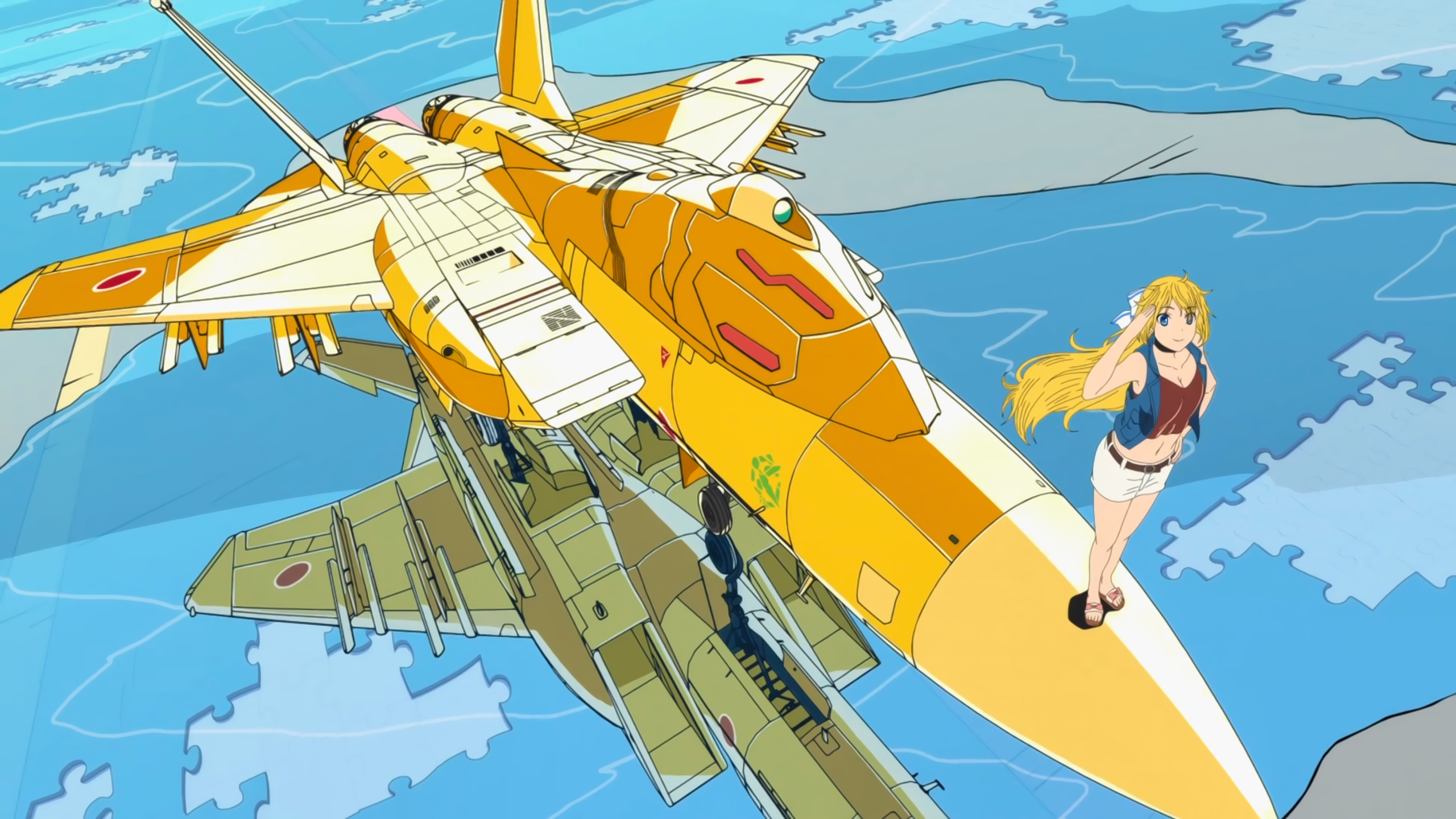Pega-kun from Girly Air Force HD Wallpaper