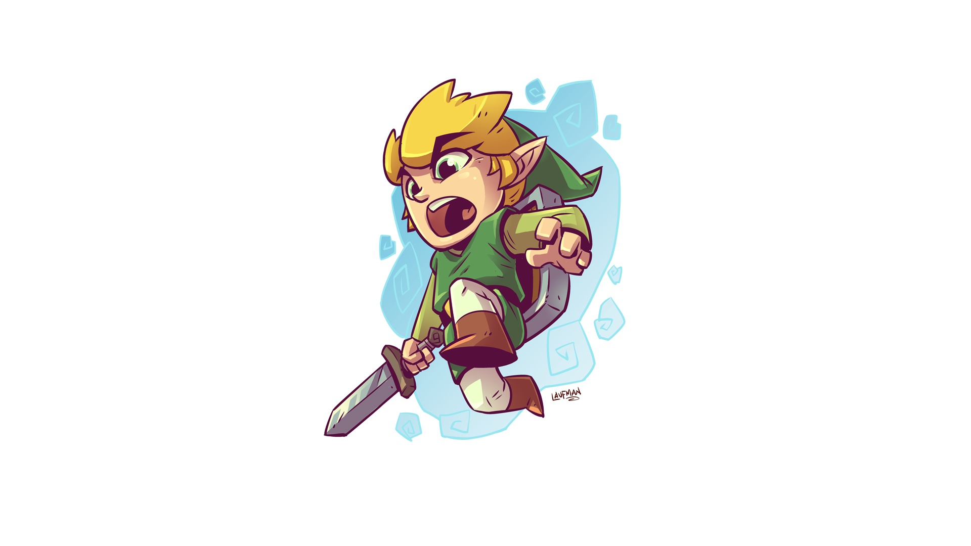 Link from The Legend of Zelda HD Wallpaper