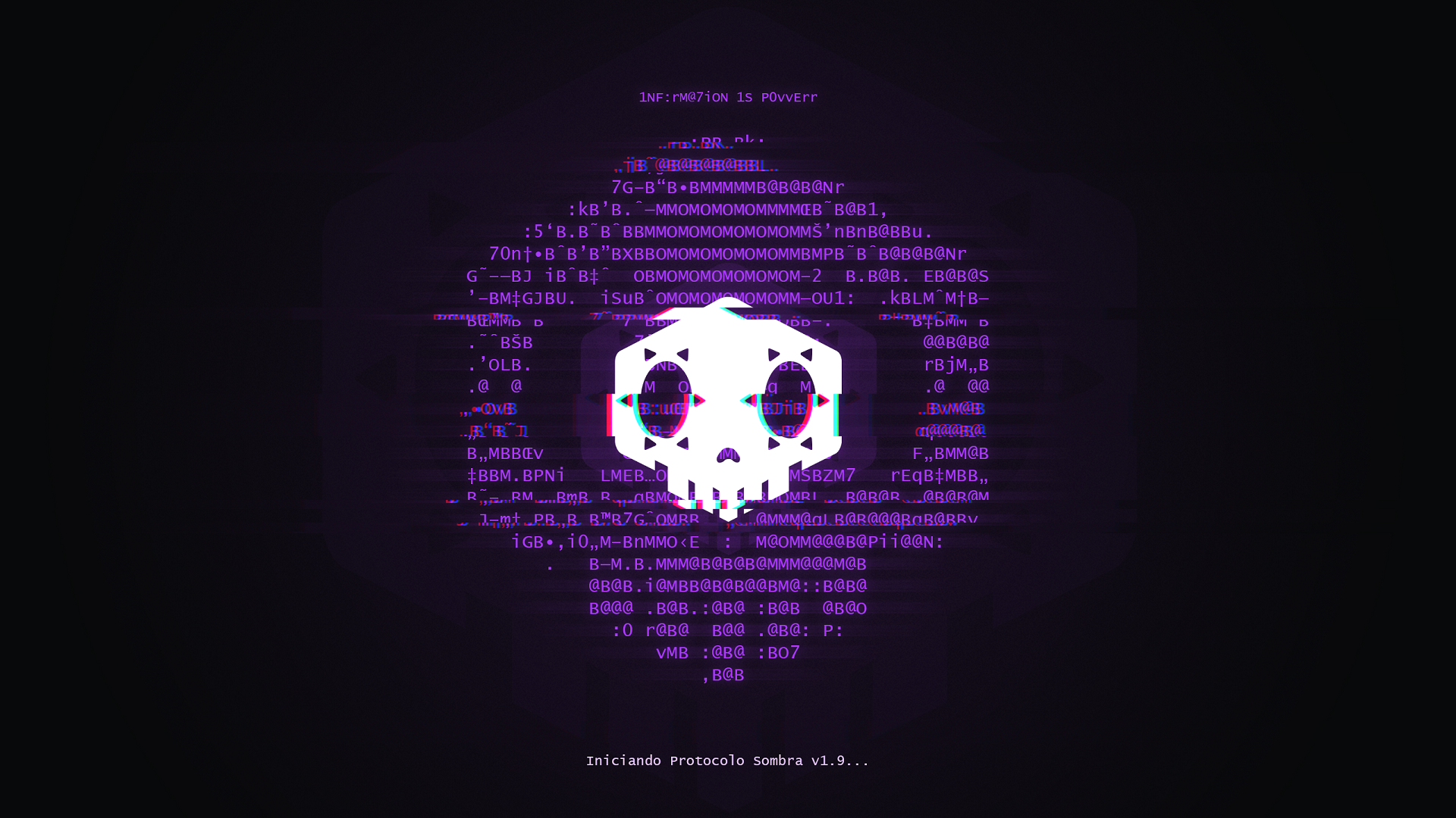 Sombra Protocol from Overwatch HD Wallpaper
