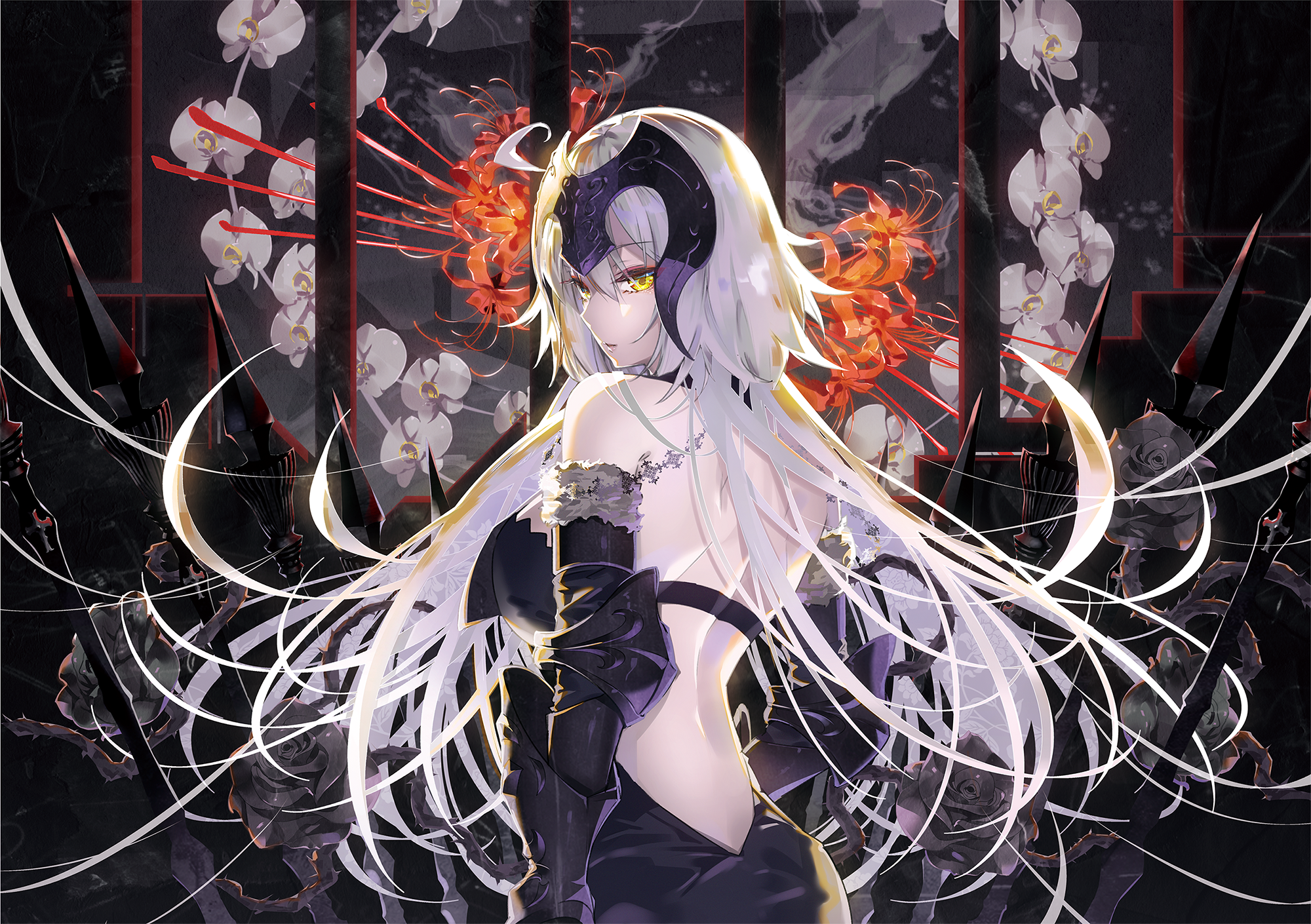 Jeanne d'Arc Alter from Fate/Grand Order HD Wallpaper